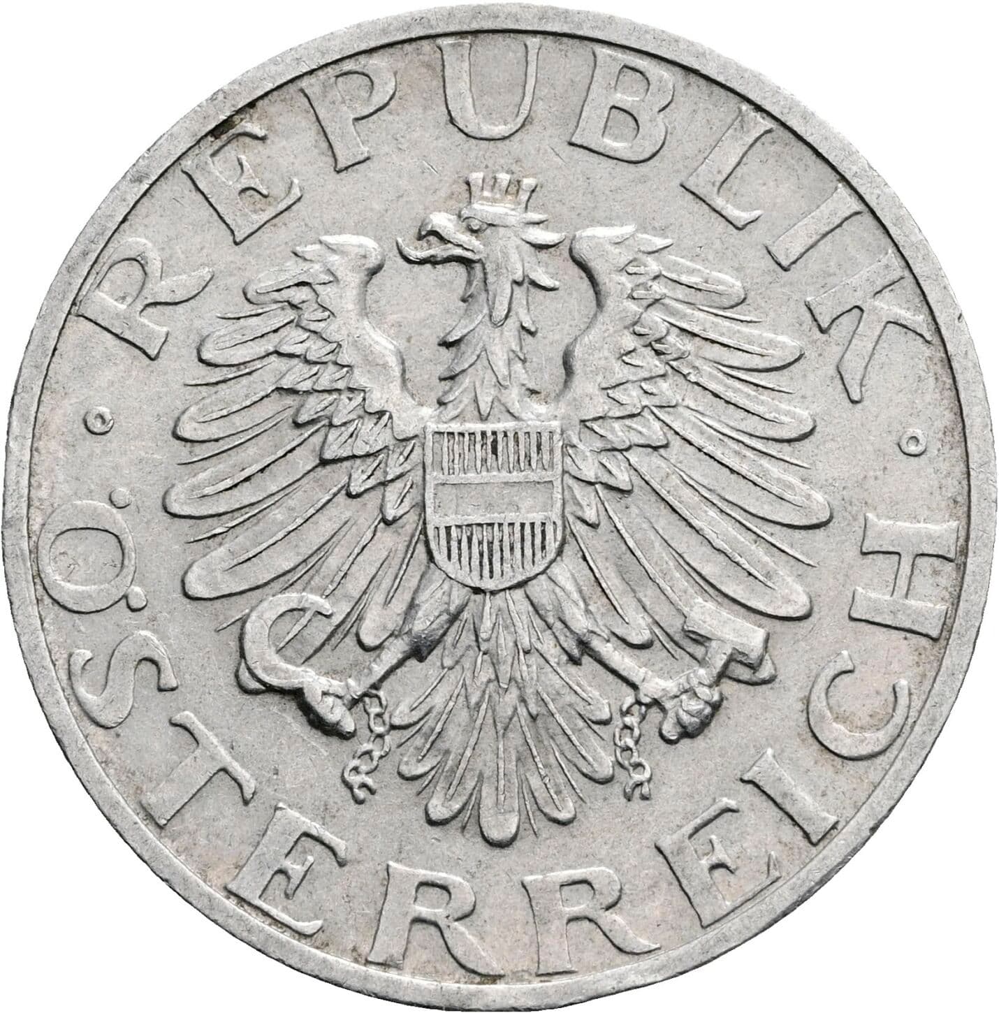 2 Schilling 1947 – Rückseite