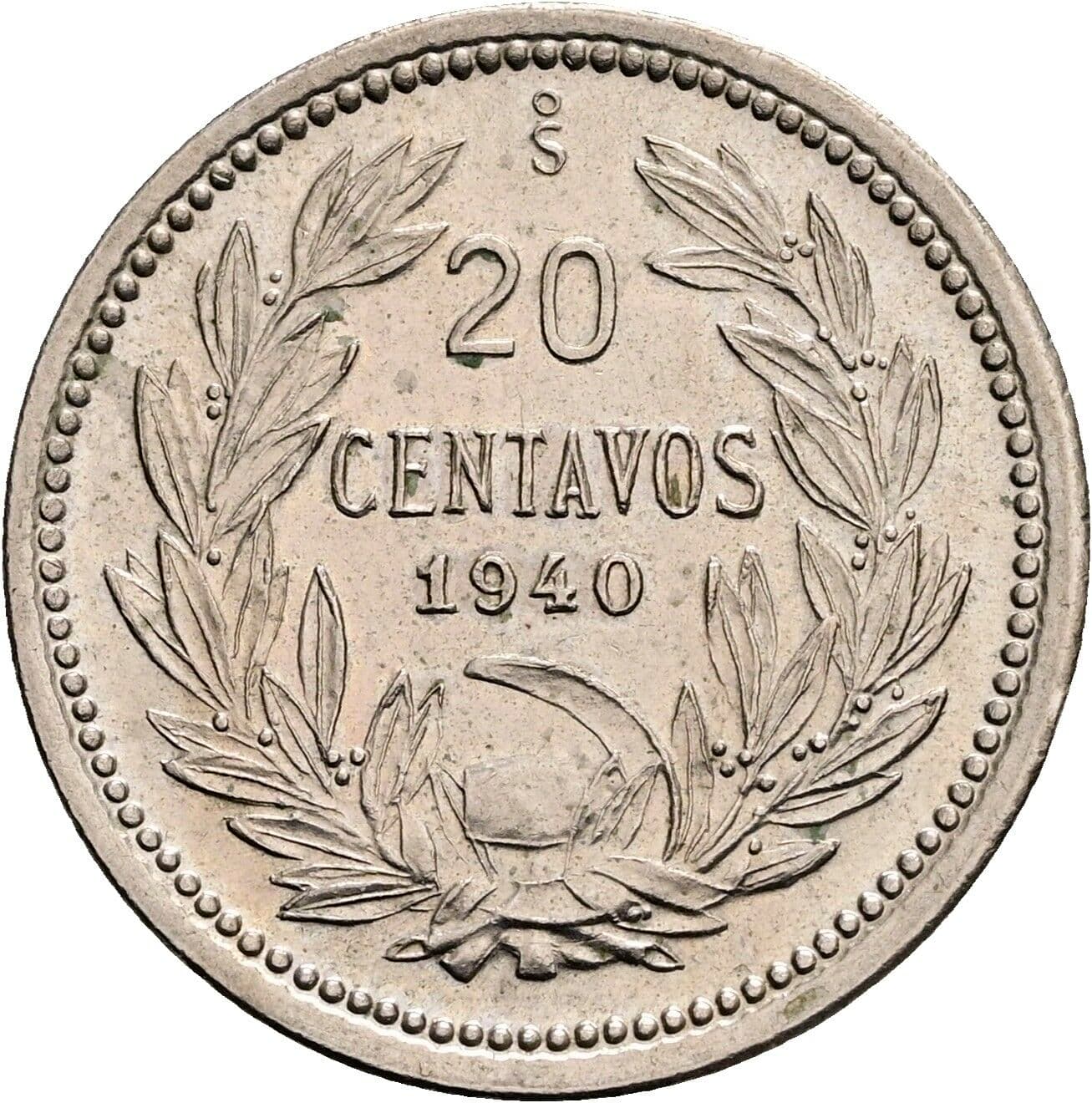 20 Centavos