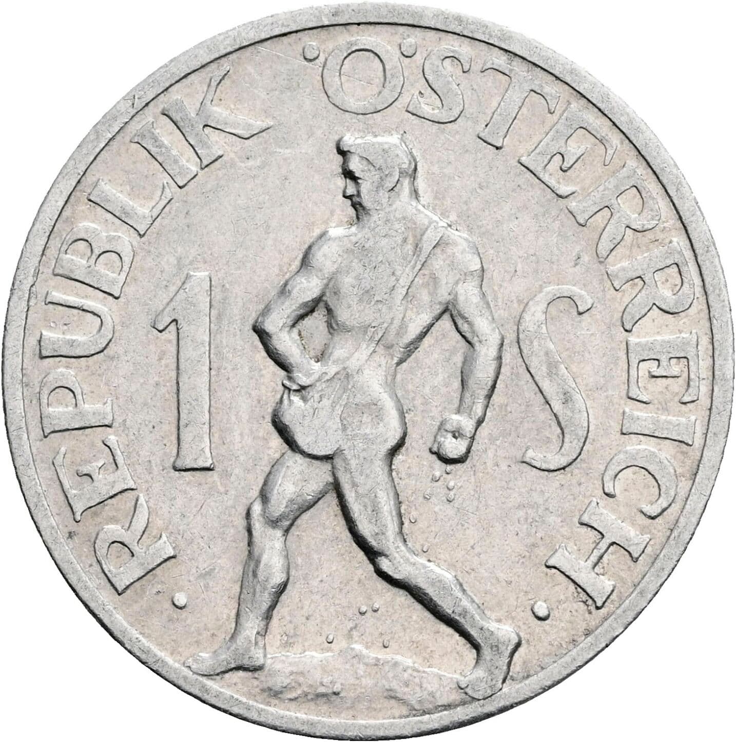 1 Schilling 1946 – Vorderseite