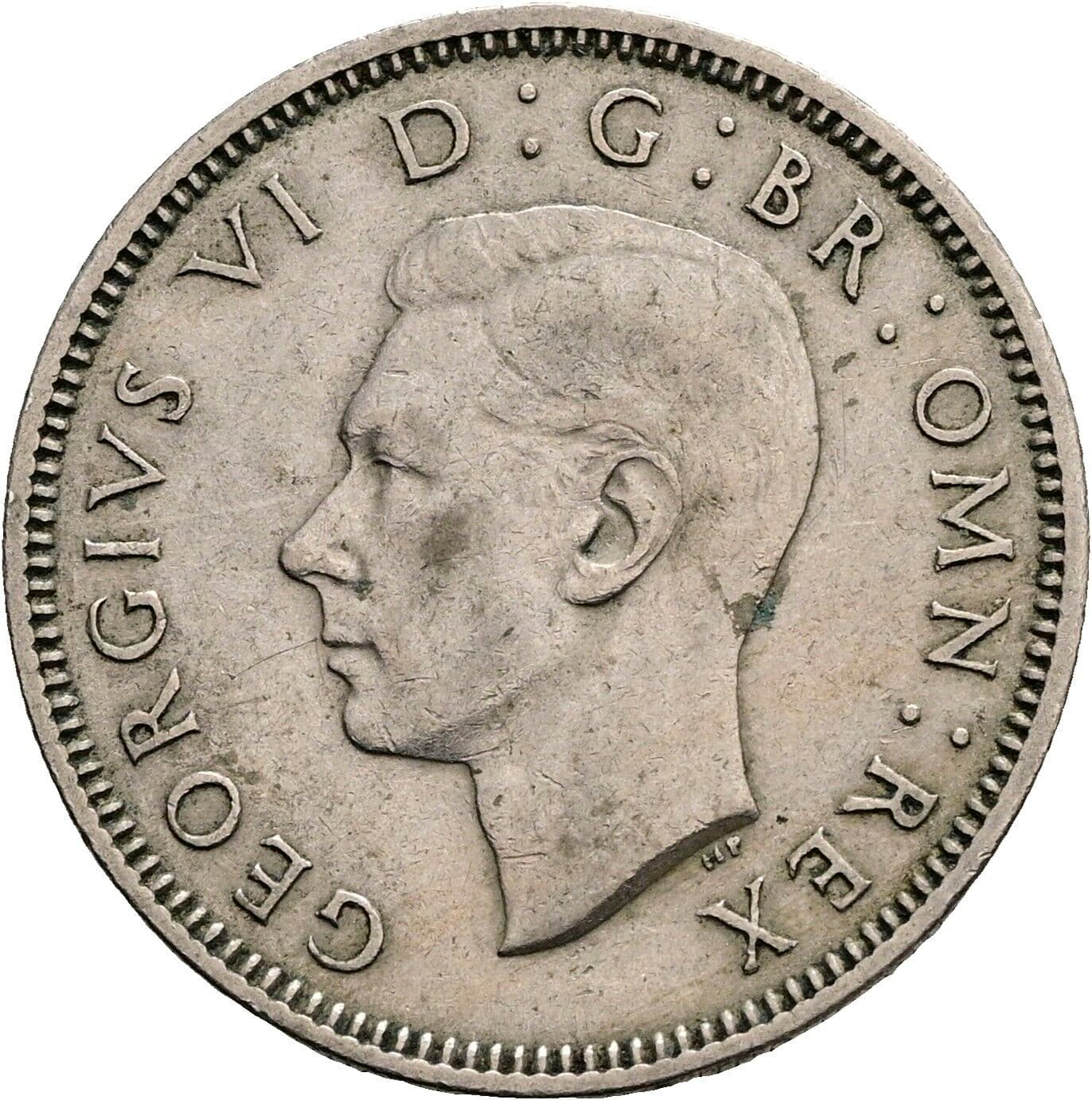 1 Shilling George VI. 1936-1952 1950 – Vorderseite