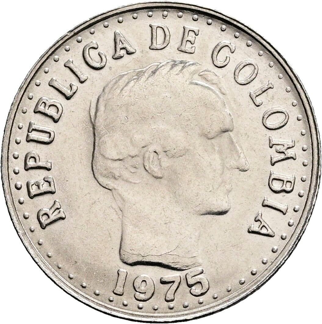 10 Centavos 1975 – Vorderseite