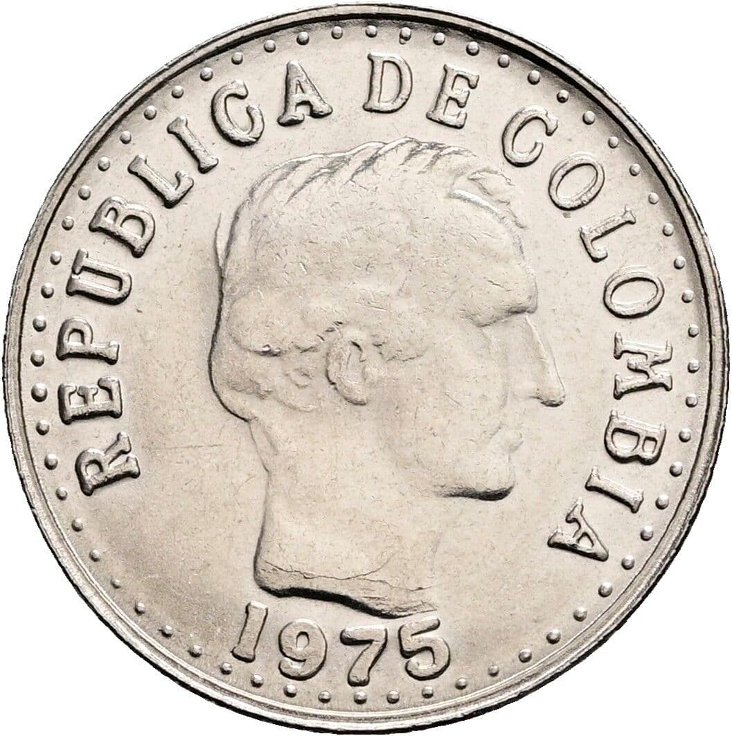 10 Centavos 1975 – Vorderseite