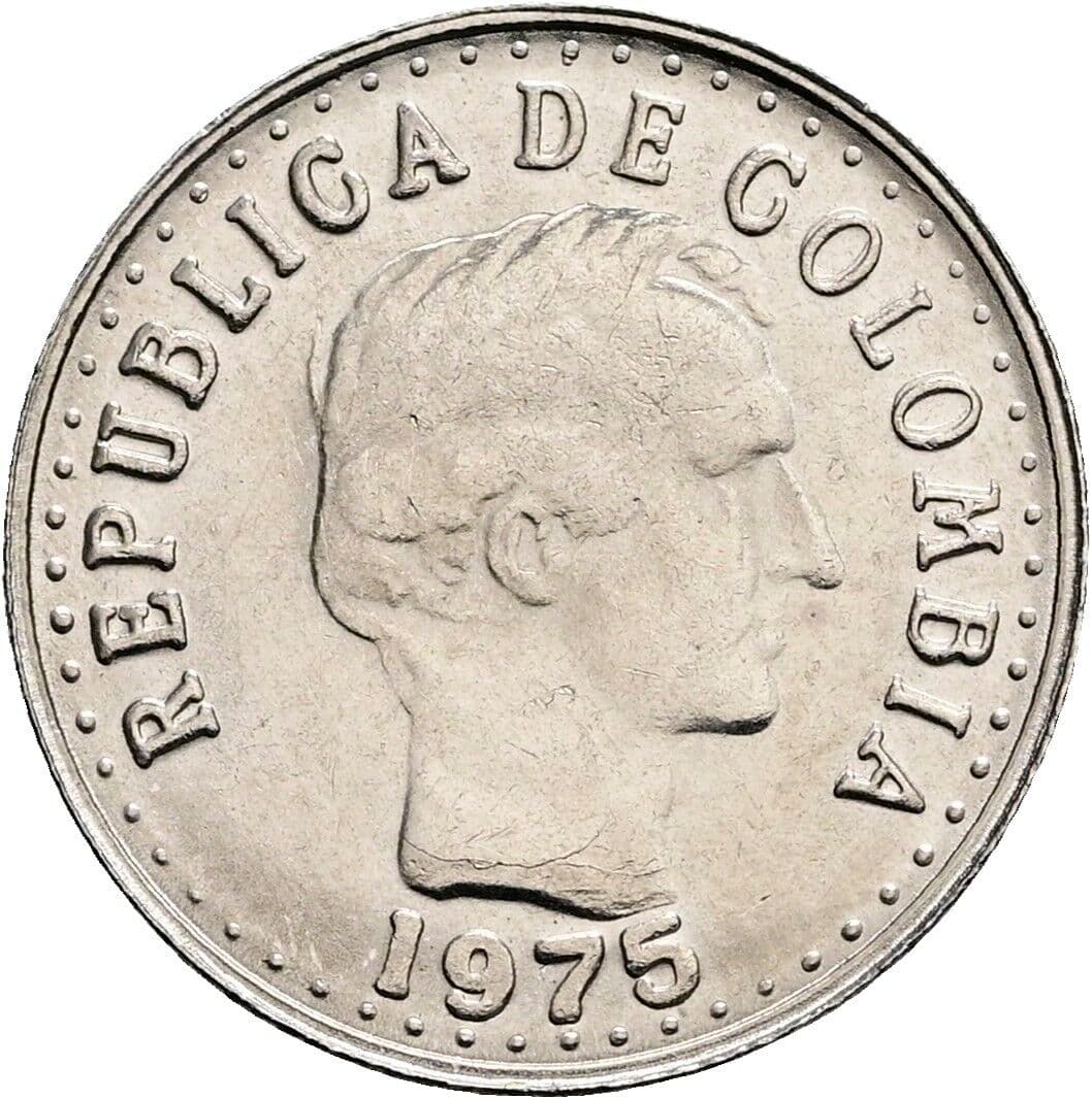 10 Centavos 1975 – Vorderseite