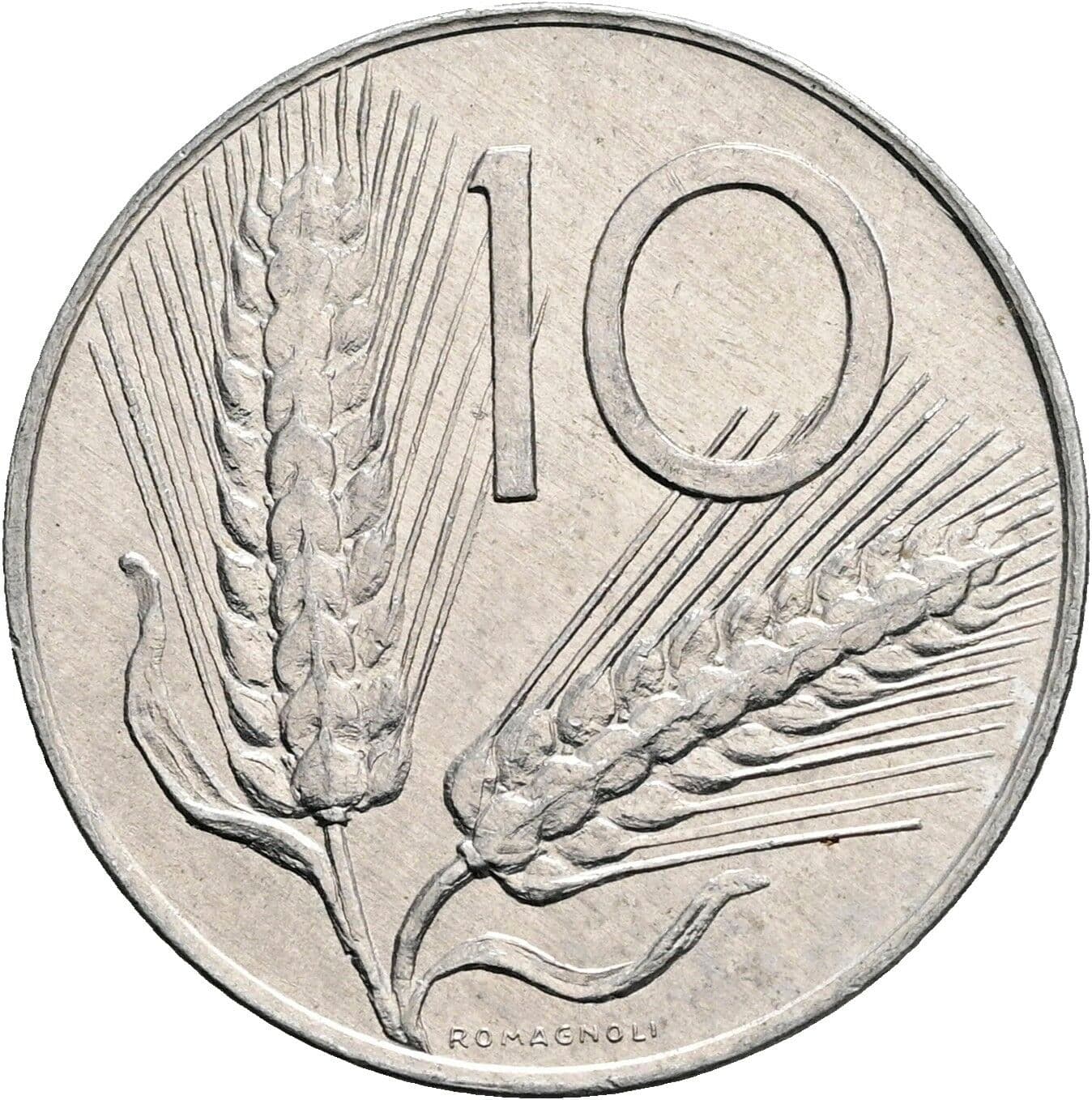 10 Lire 1981 – Vorderseite