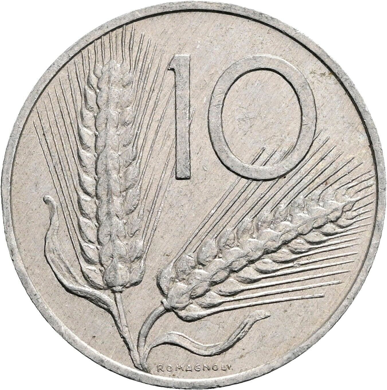 10 Lire 1981 – Vorderseite