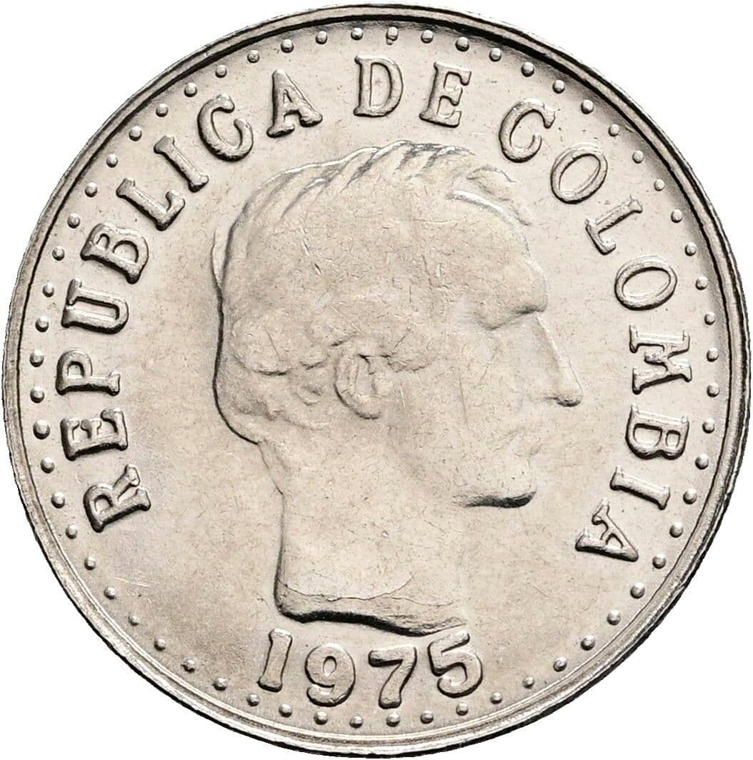 10 Centavos 1975 – Vorderseite