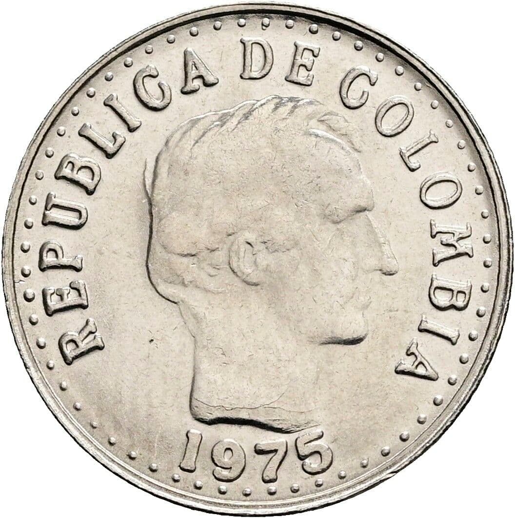 10 Centavos 1975 – Vorderseite