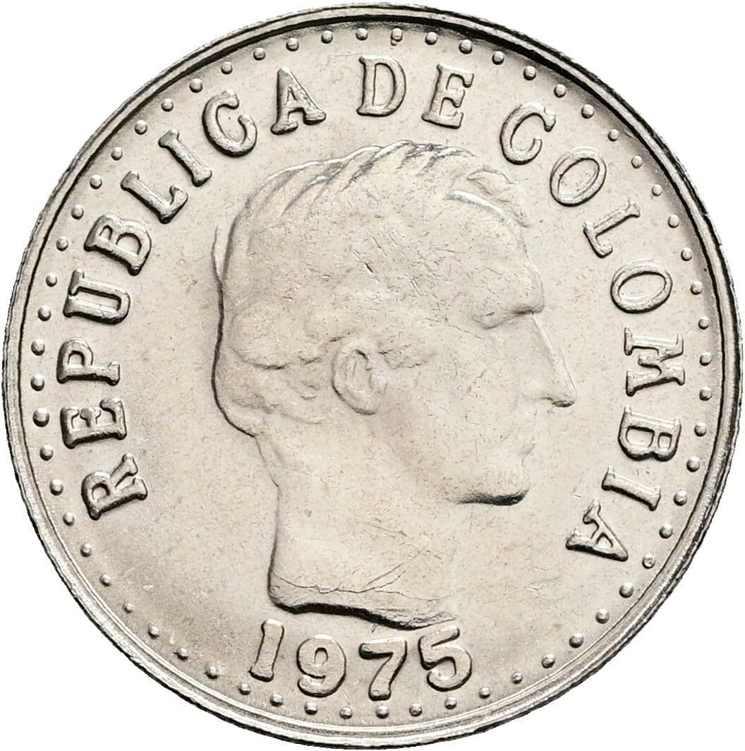 10 Centavos 1975 – Rückseite