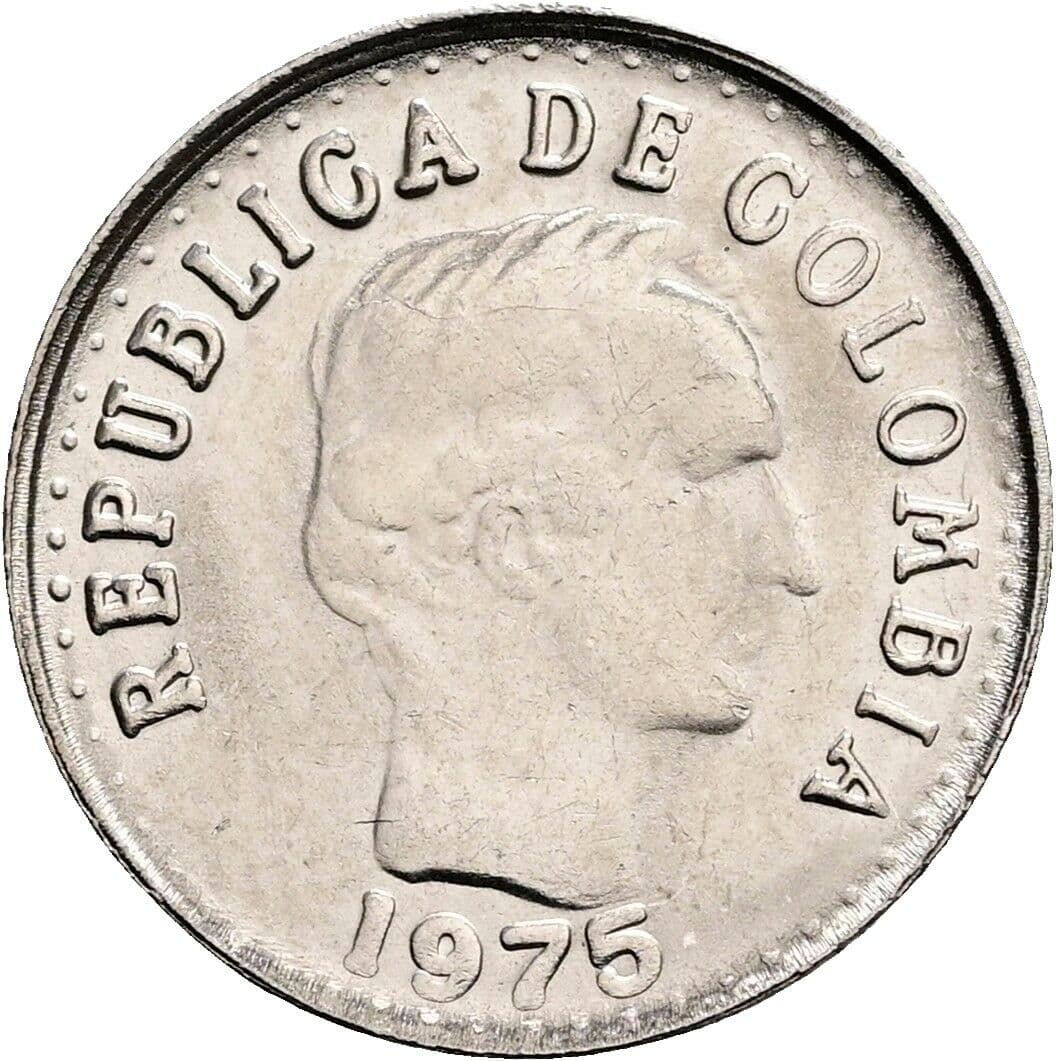 10 Centavos 1975 – Vorderseite
