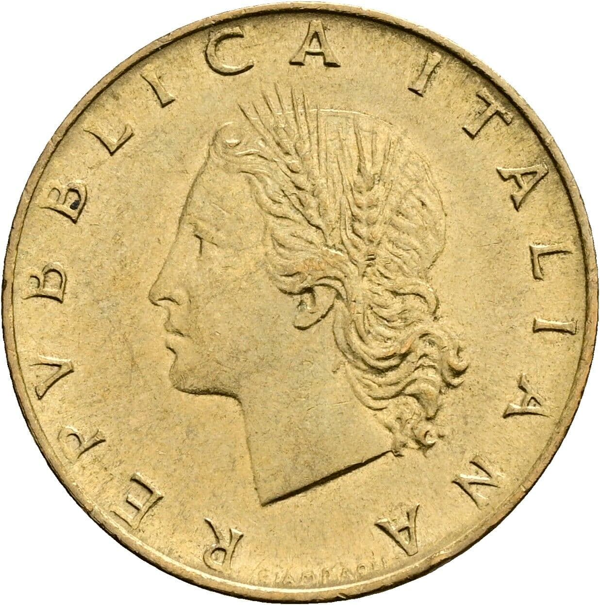 20 Lire 1981 – Vorderseite