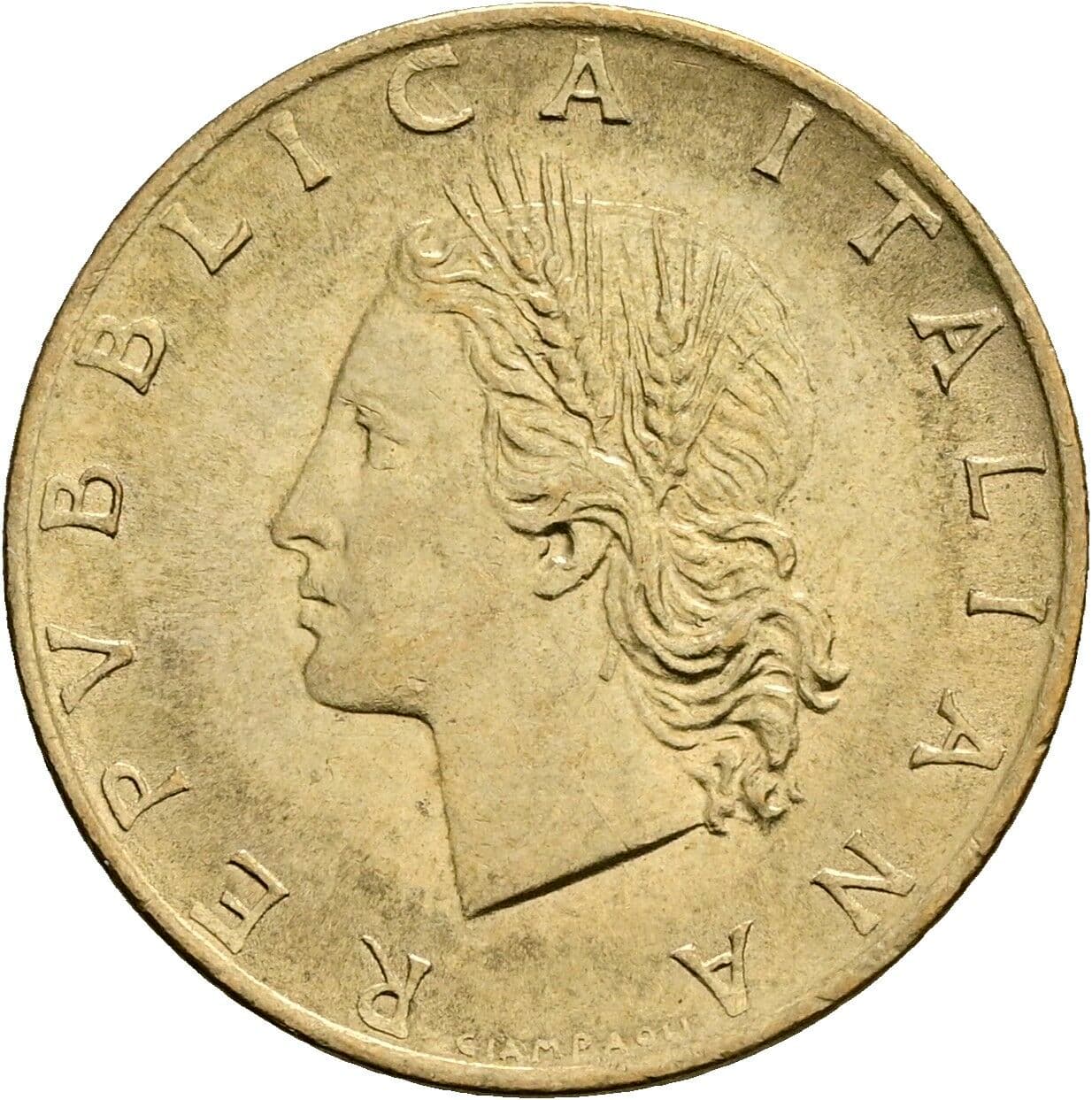 20 Lire 1981 – Vorderseite