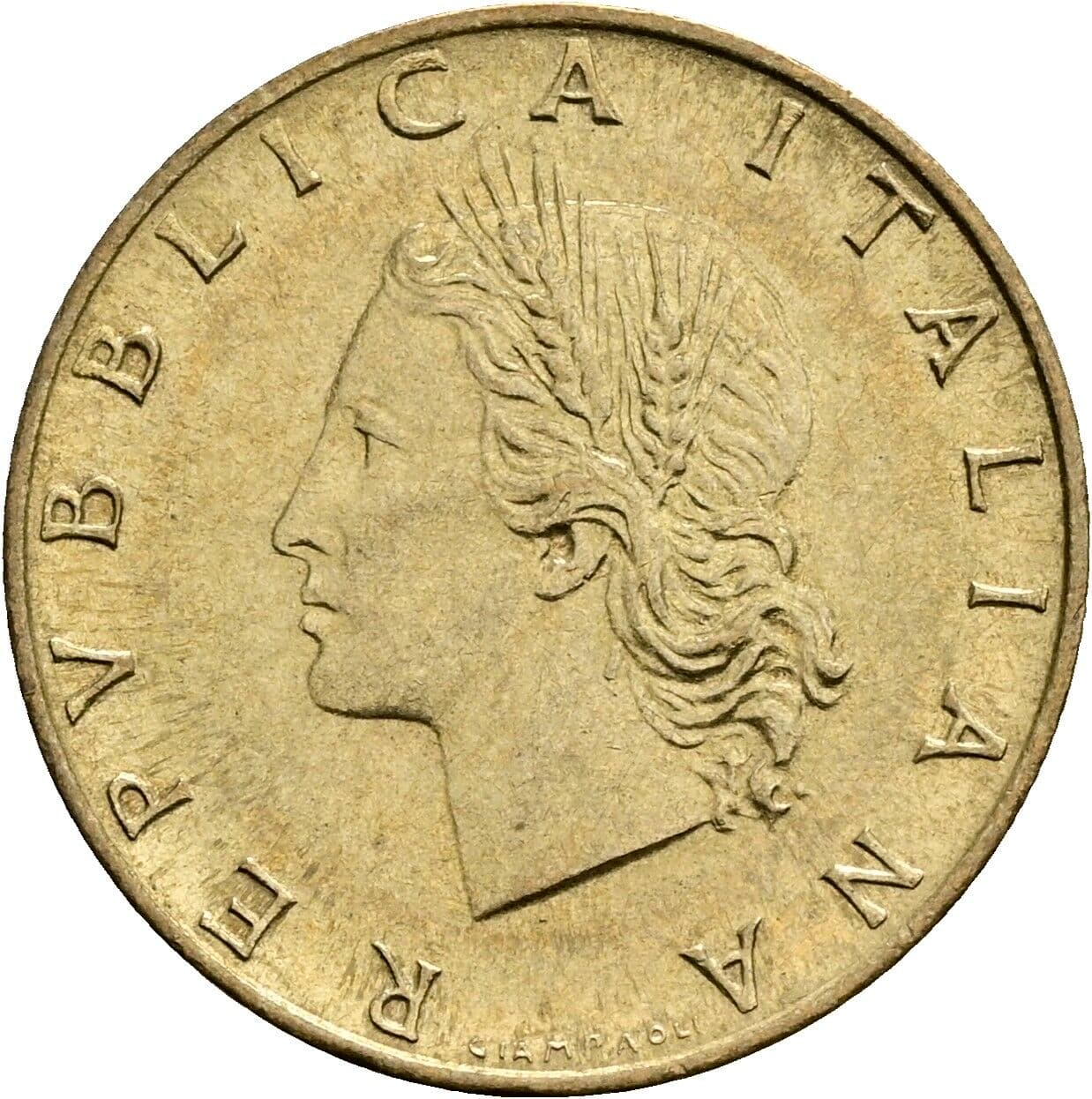 20 Lire 1979 – Vorderseite