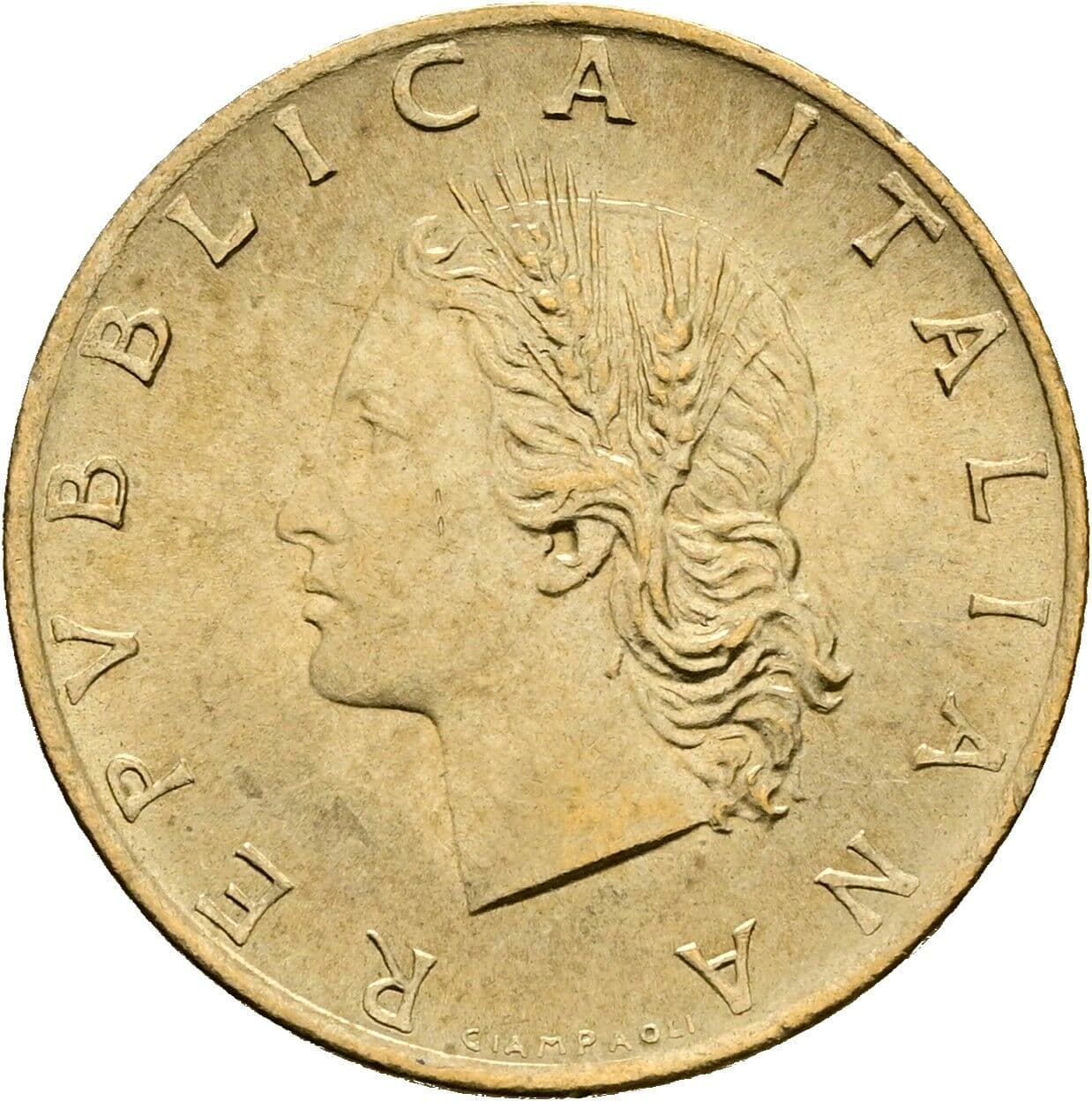 20 Lire 1981 – Vorderseite