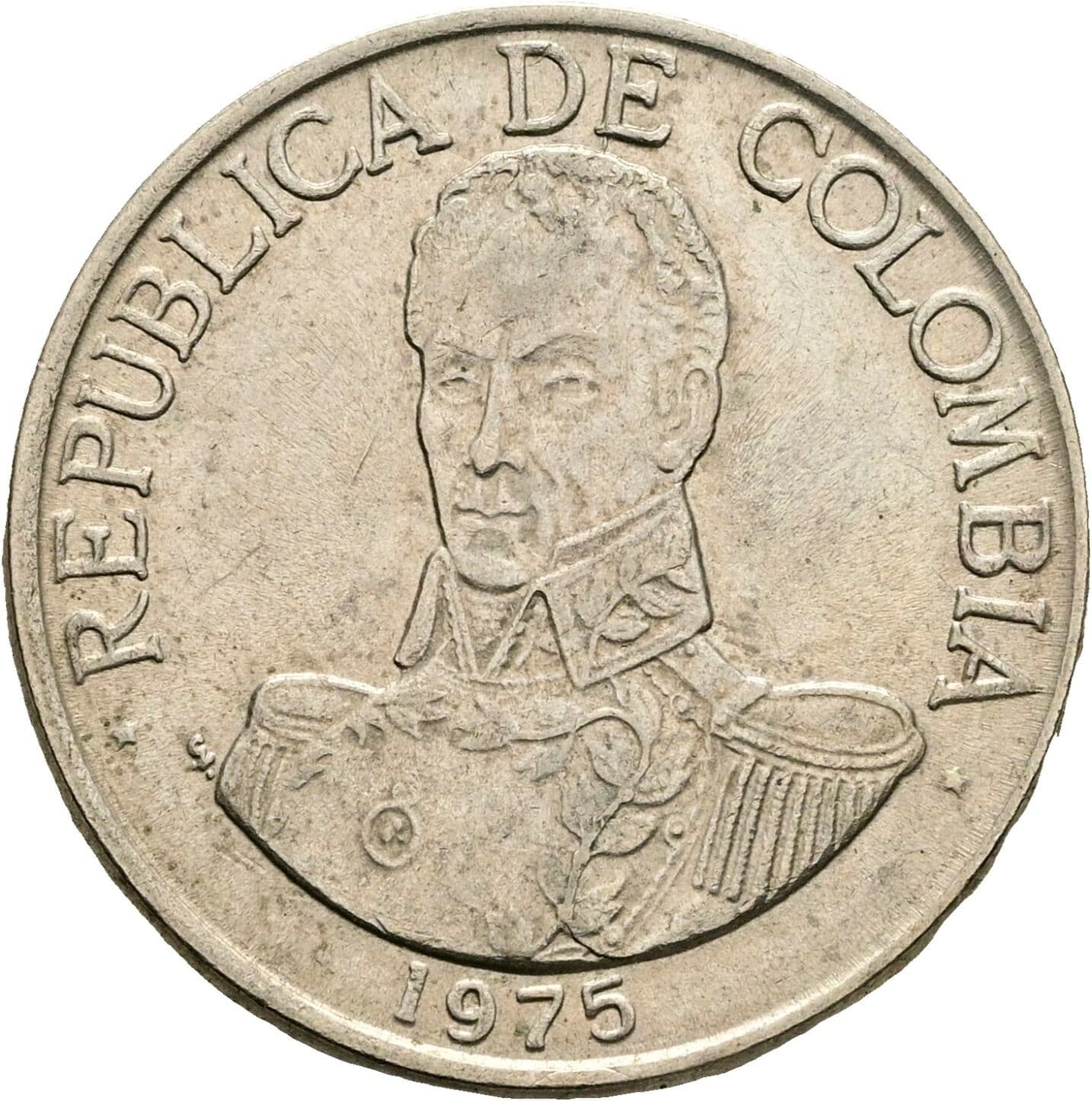 1 Peso 1975 – Vorderseite