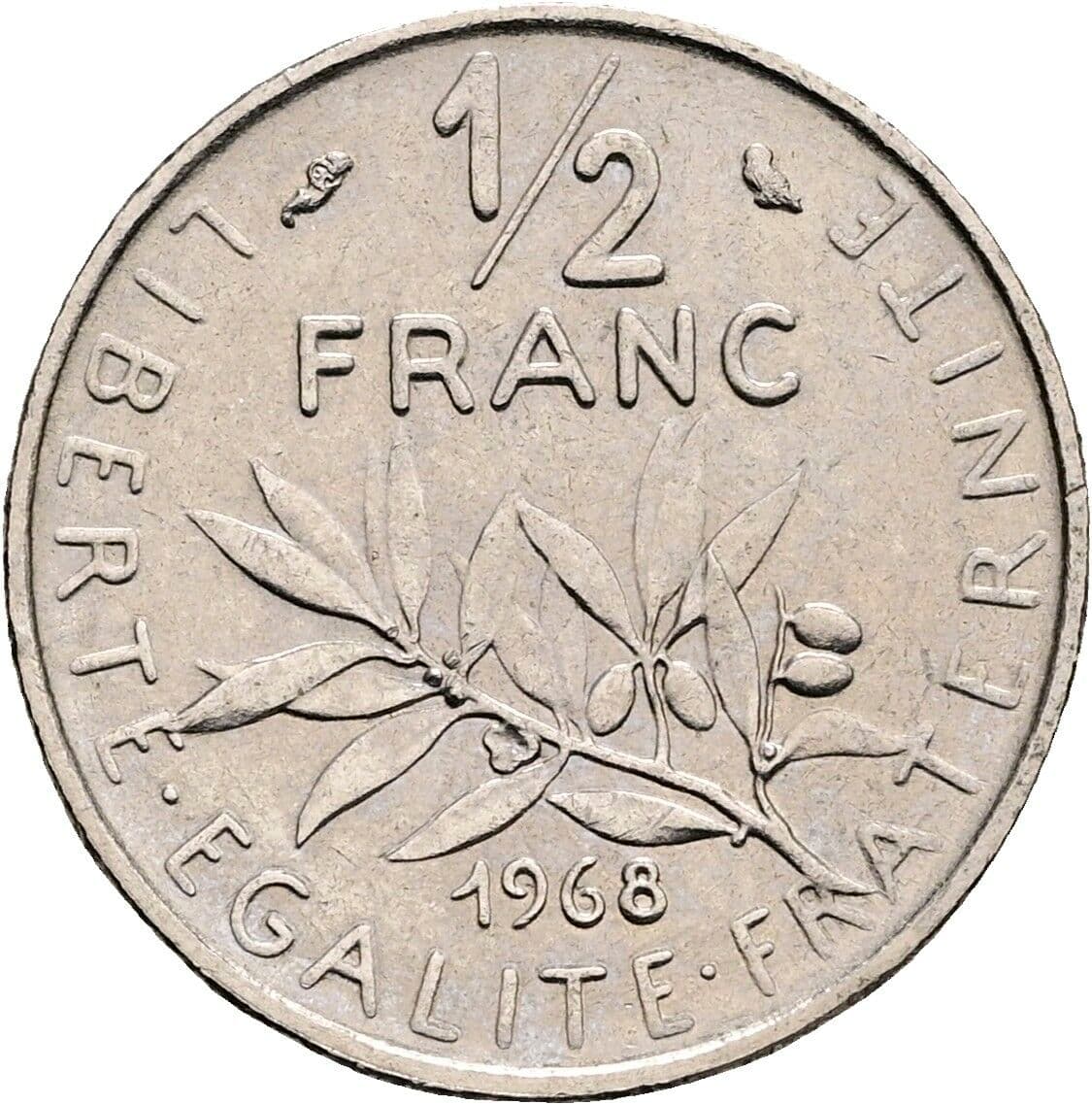 1/2 Francs