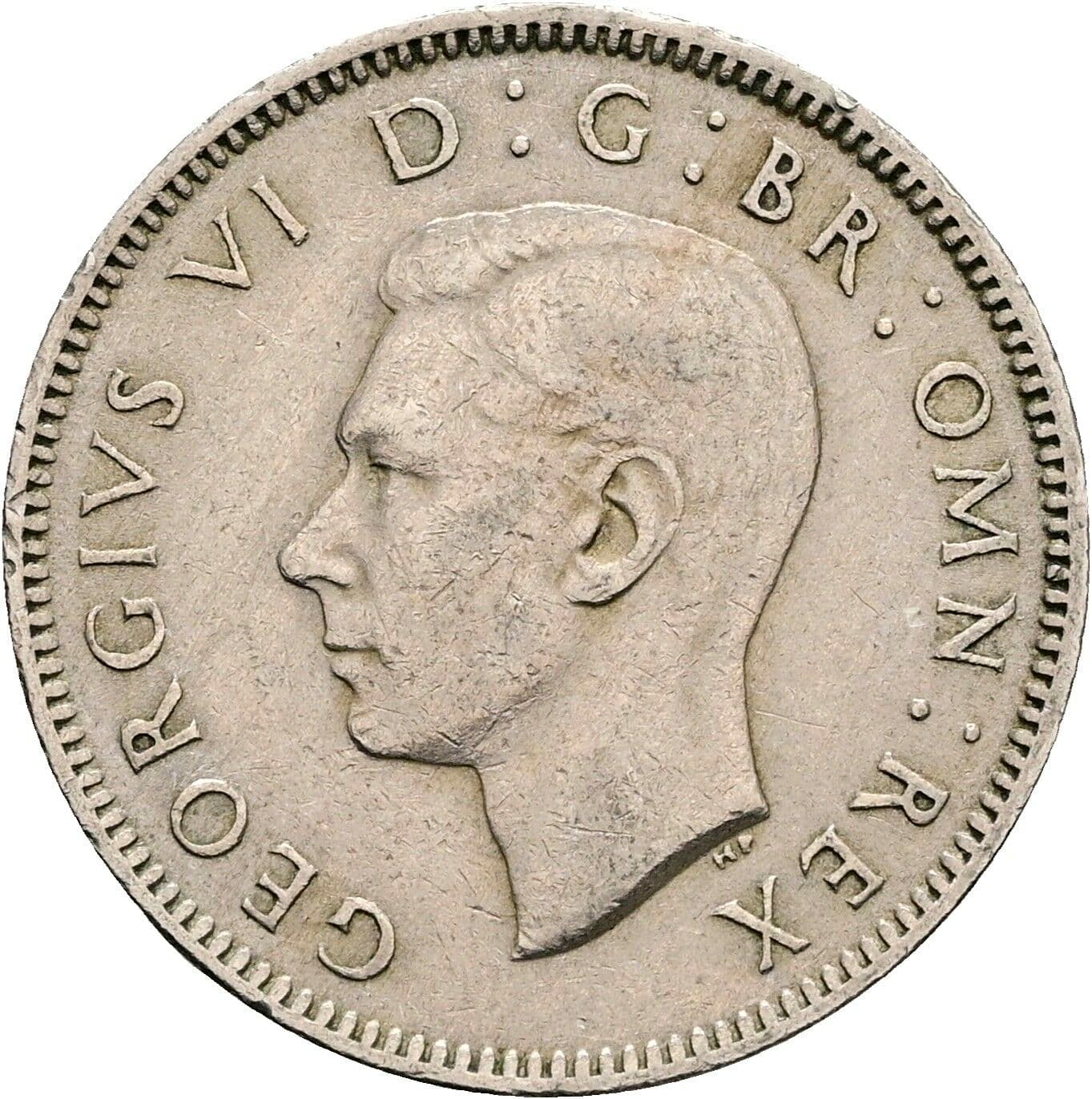 1 Shilling George VI. 1936-1952 1948 – Vorderseite