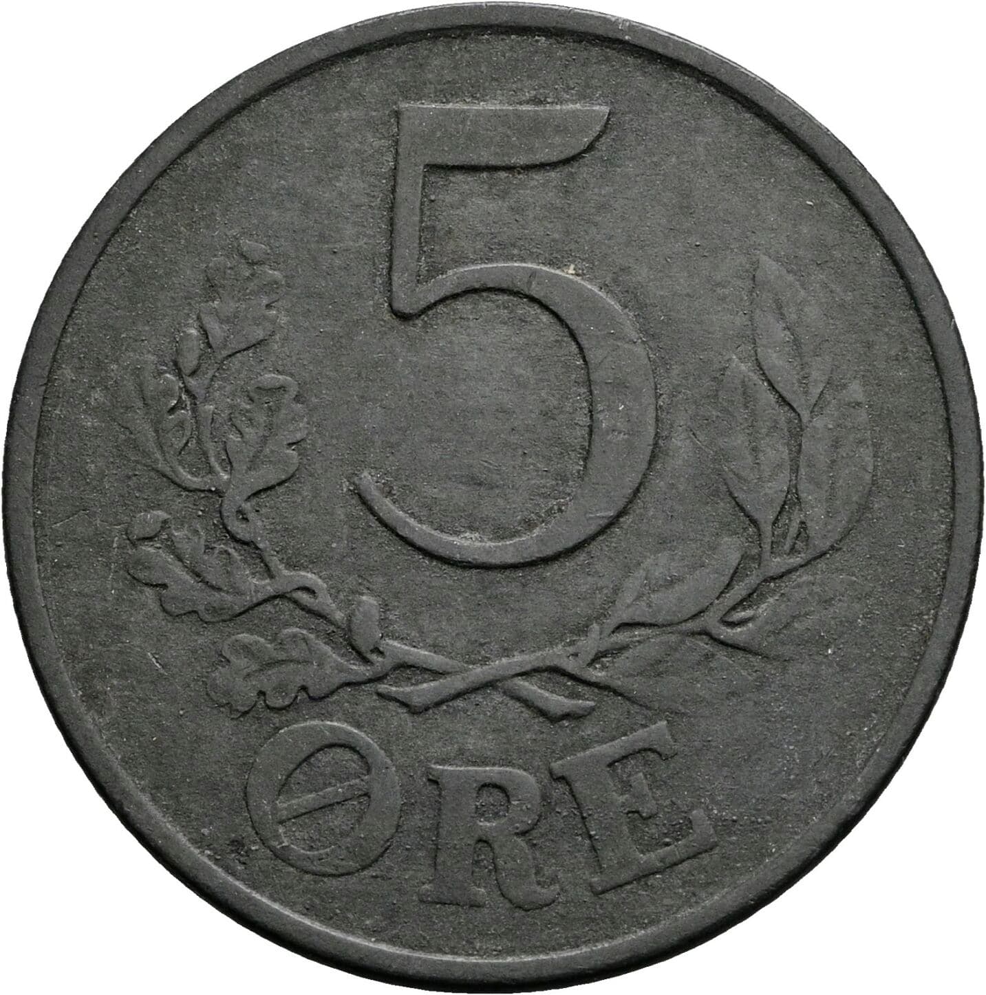 5 Öre Christian X. 1912-1947 1944 – Vorderseite