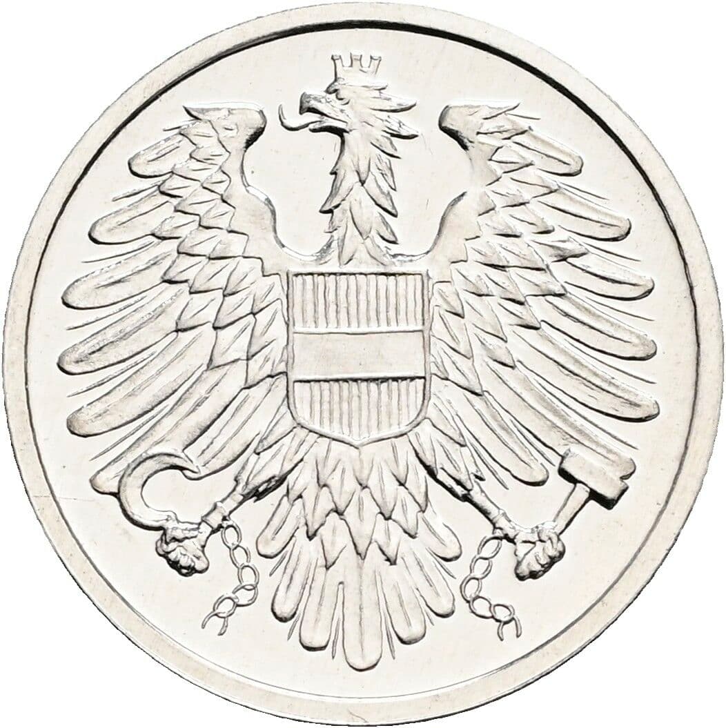 2 Groschen 1981 – Rückseite