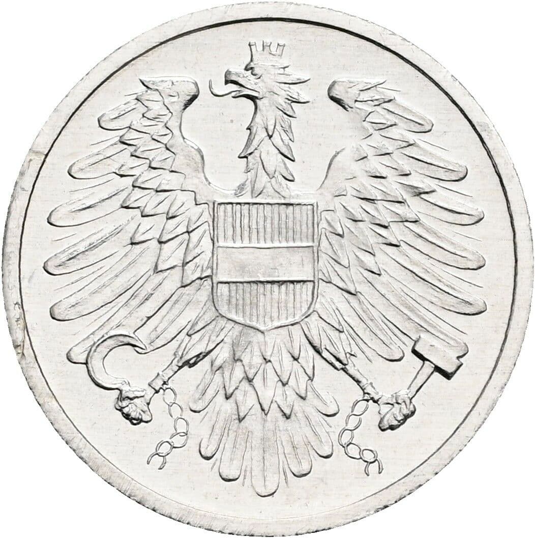2 Groschen 1978 – Rückseite