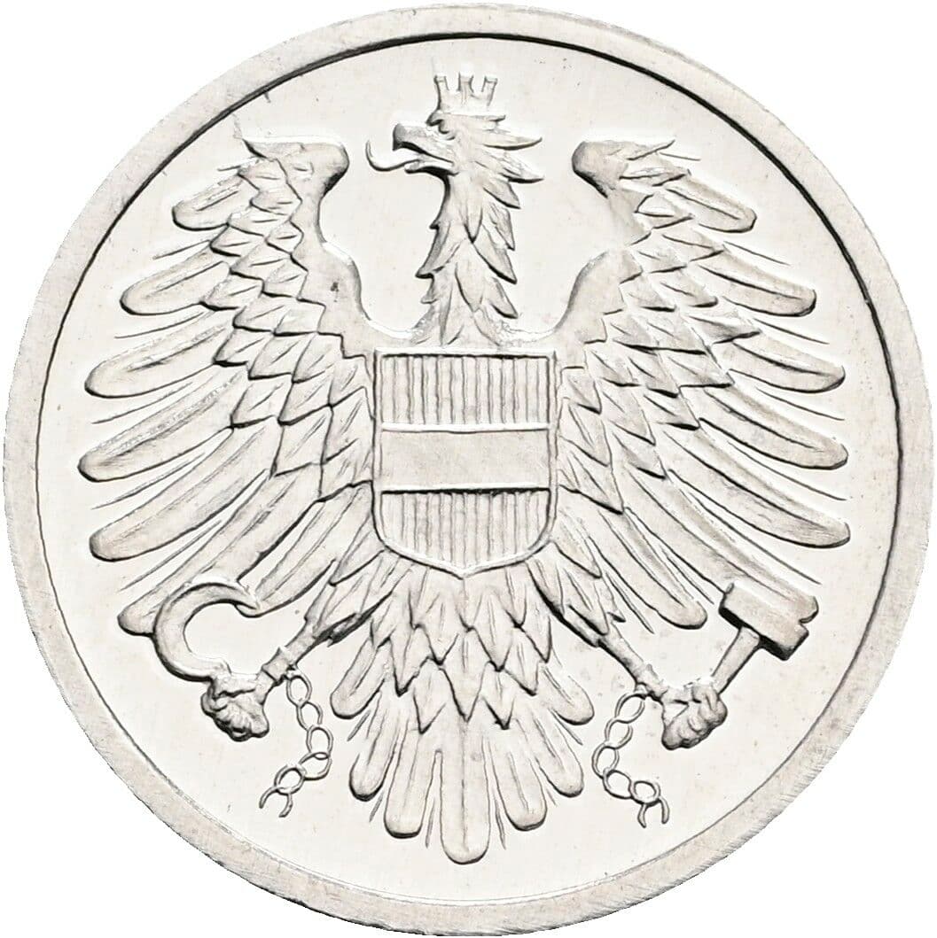 2 Groschen 1988 – Rückseite