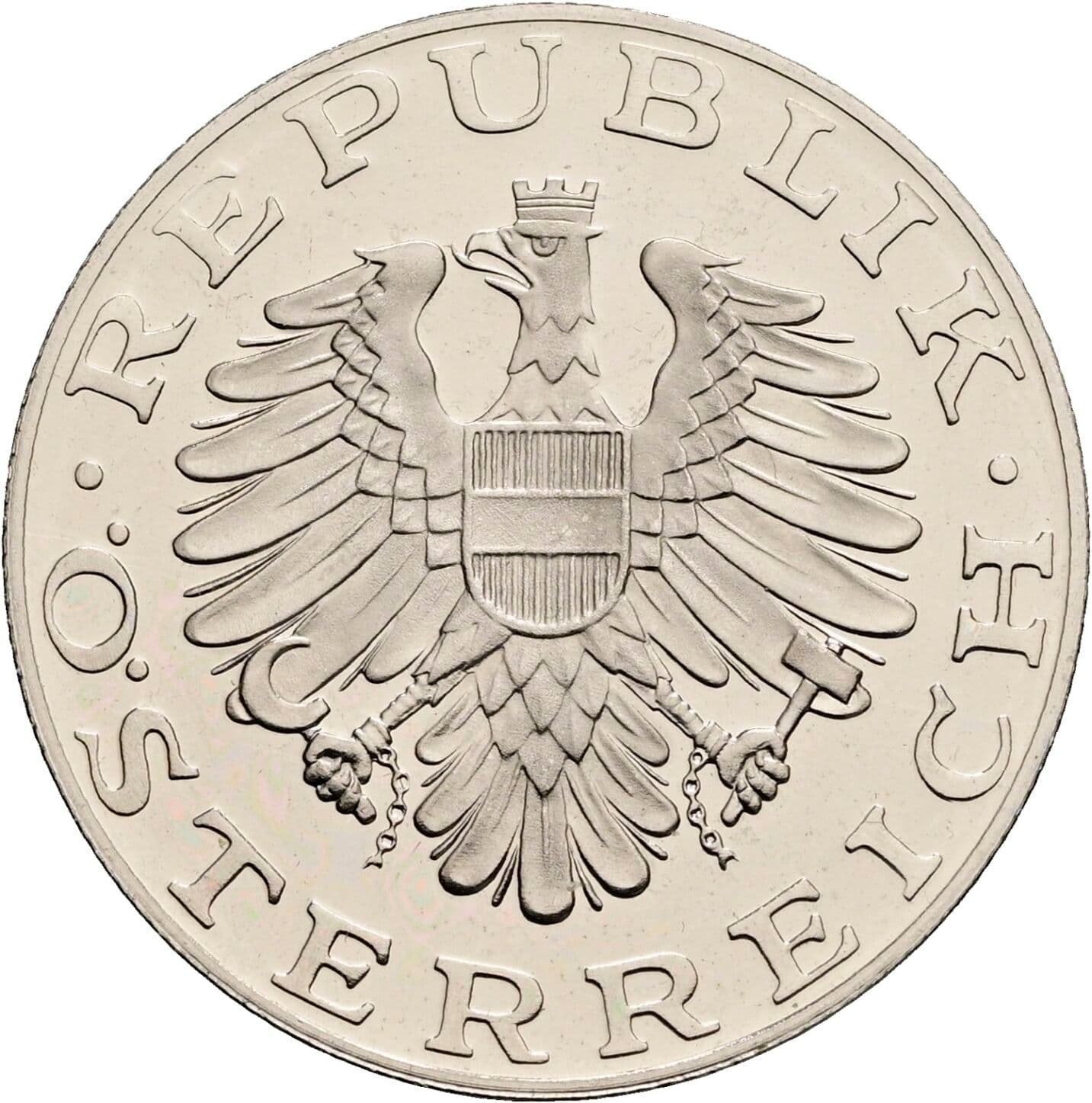 10 Schilling 1977 – Rückseite