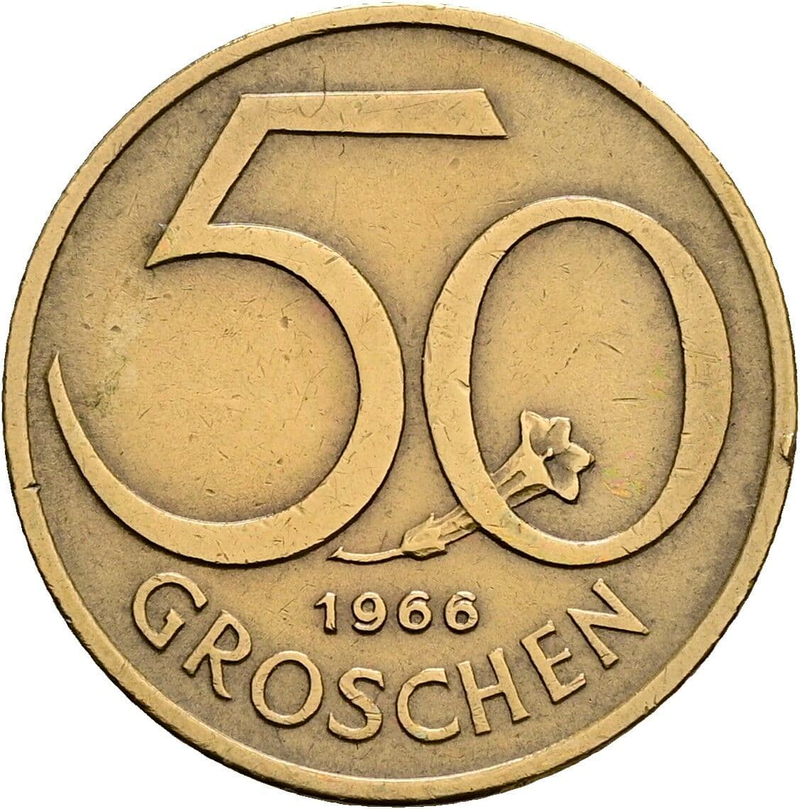 50 Groschen 1966 – Vorderseite