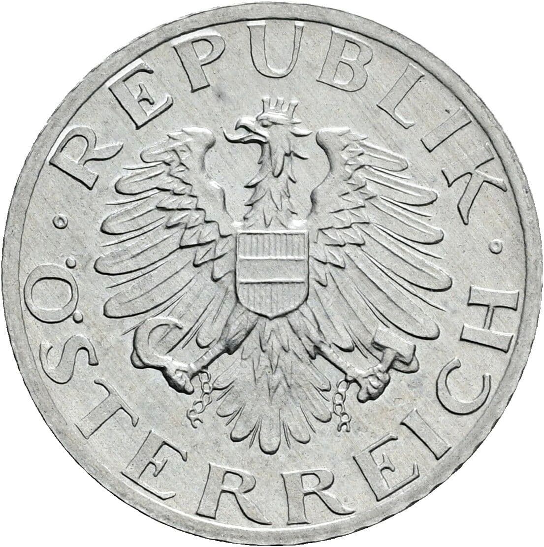 5 Groschen 1987 – Rückseite