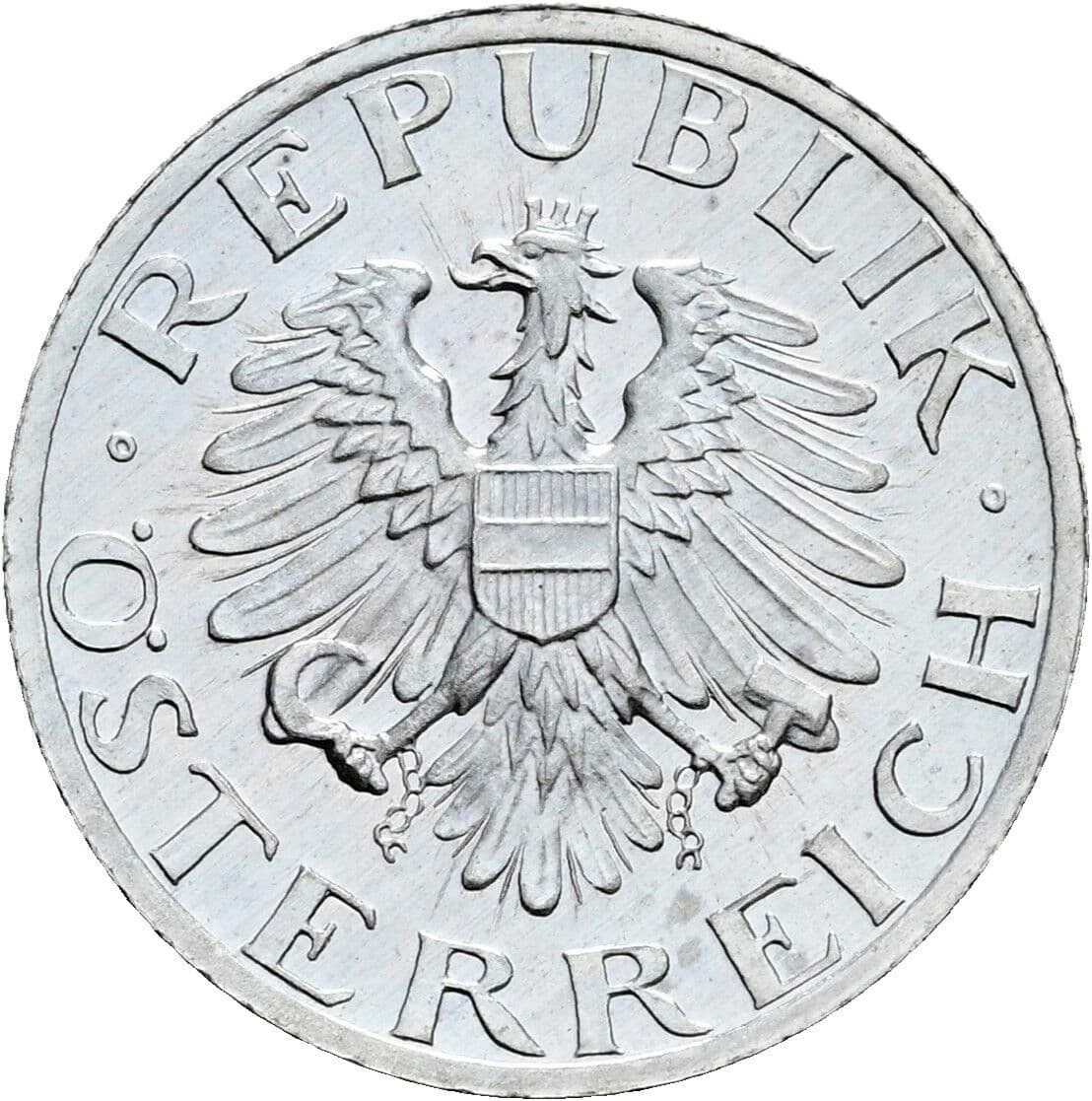 5 Groschen 1983 – Rückseite