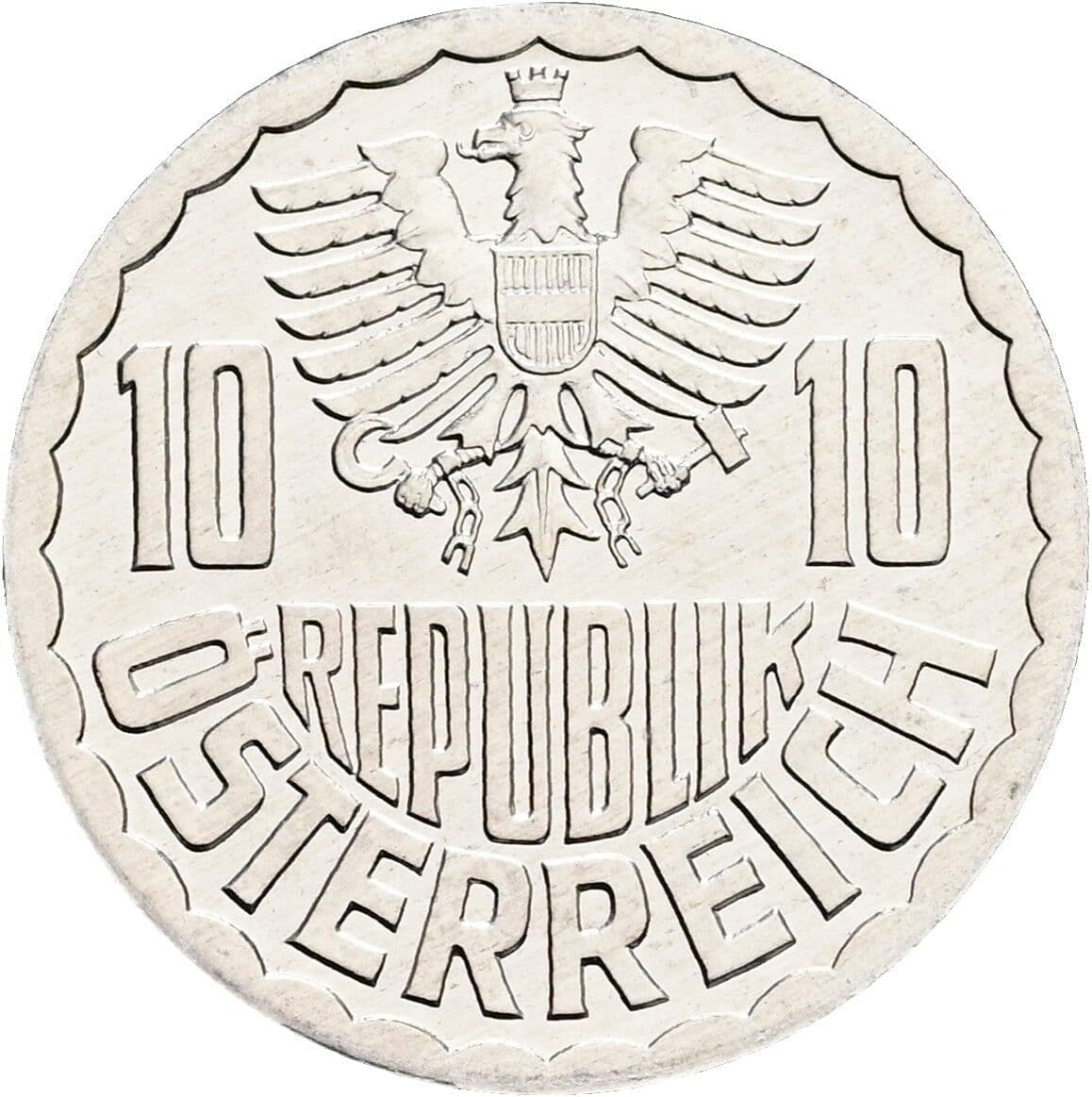 10 Groschen 1994 – Rückseite