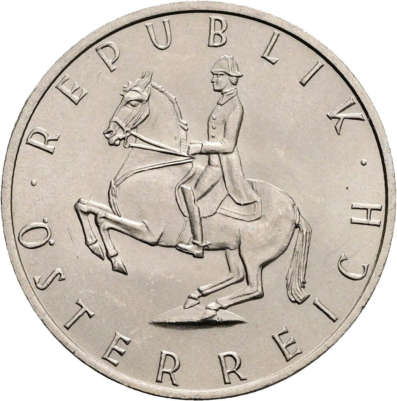 5 Schilling 1970 – Rückseite