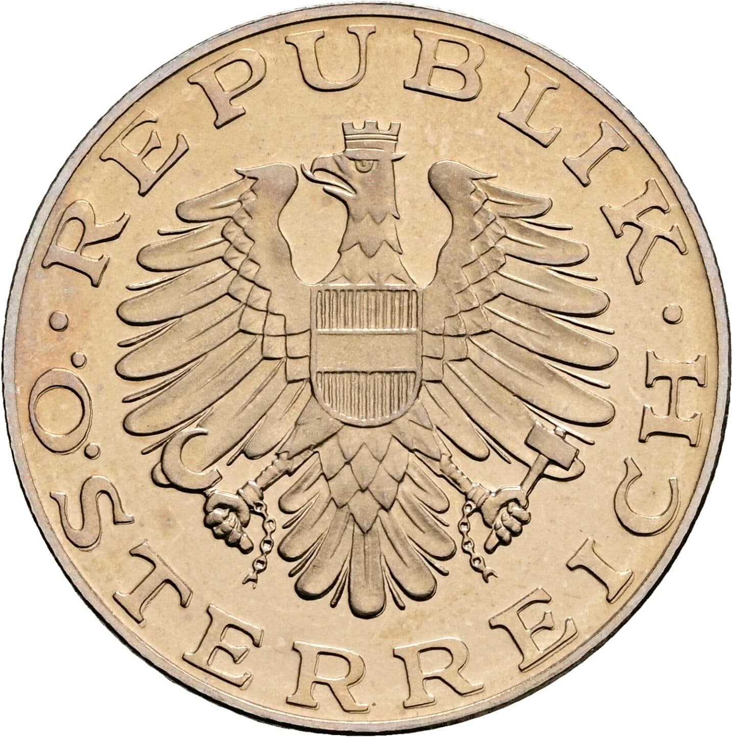 10 Schilling 1981 – Rückseite