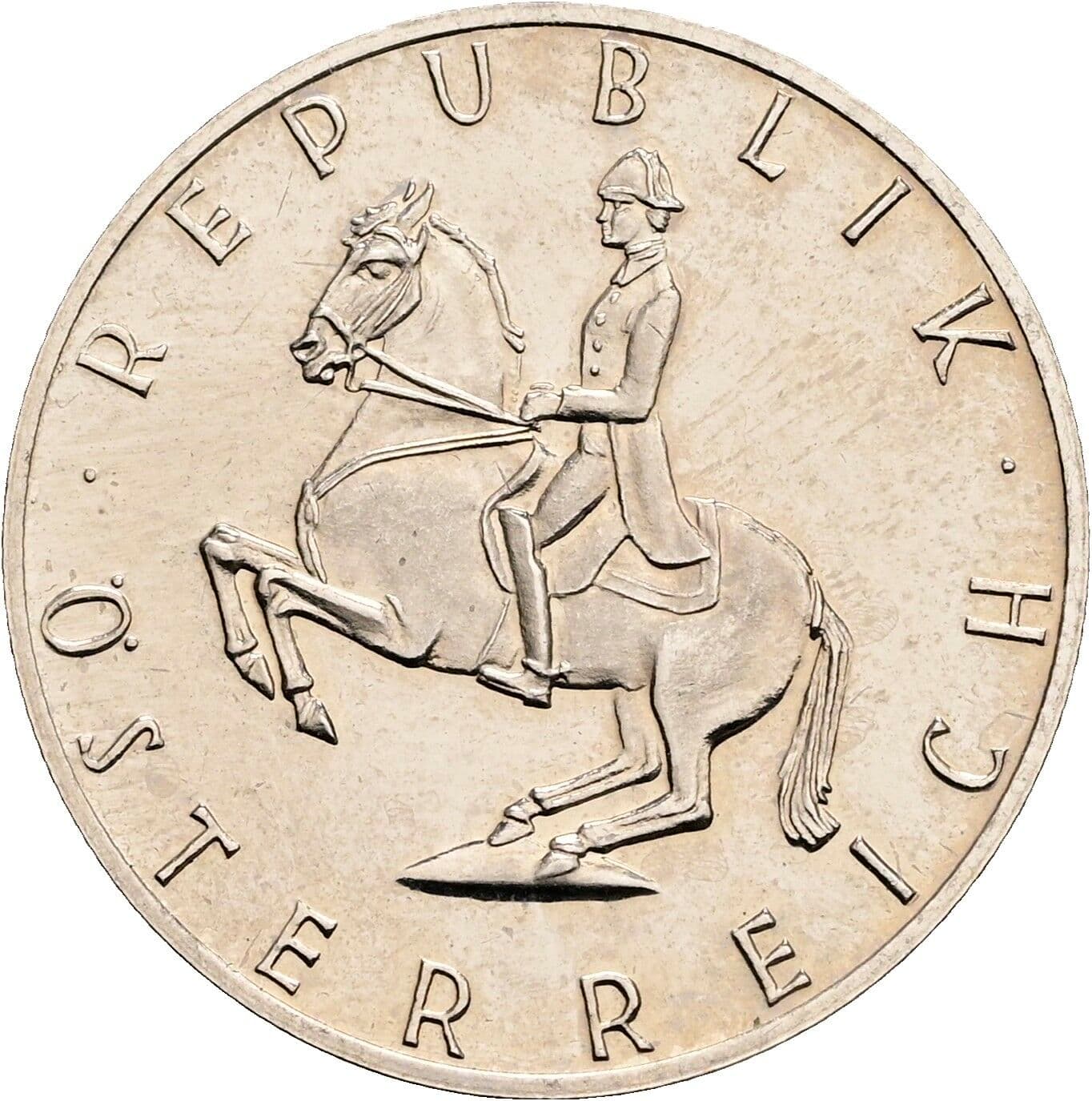 5 Schilling 1982 – Rückseite