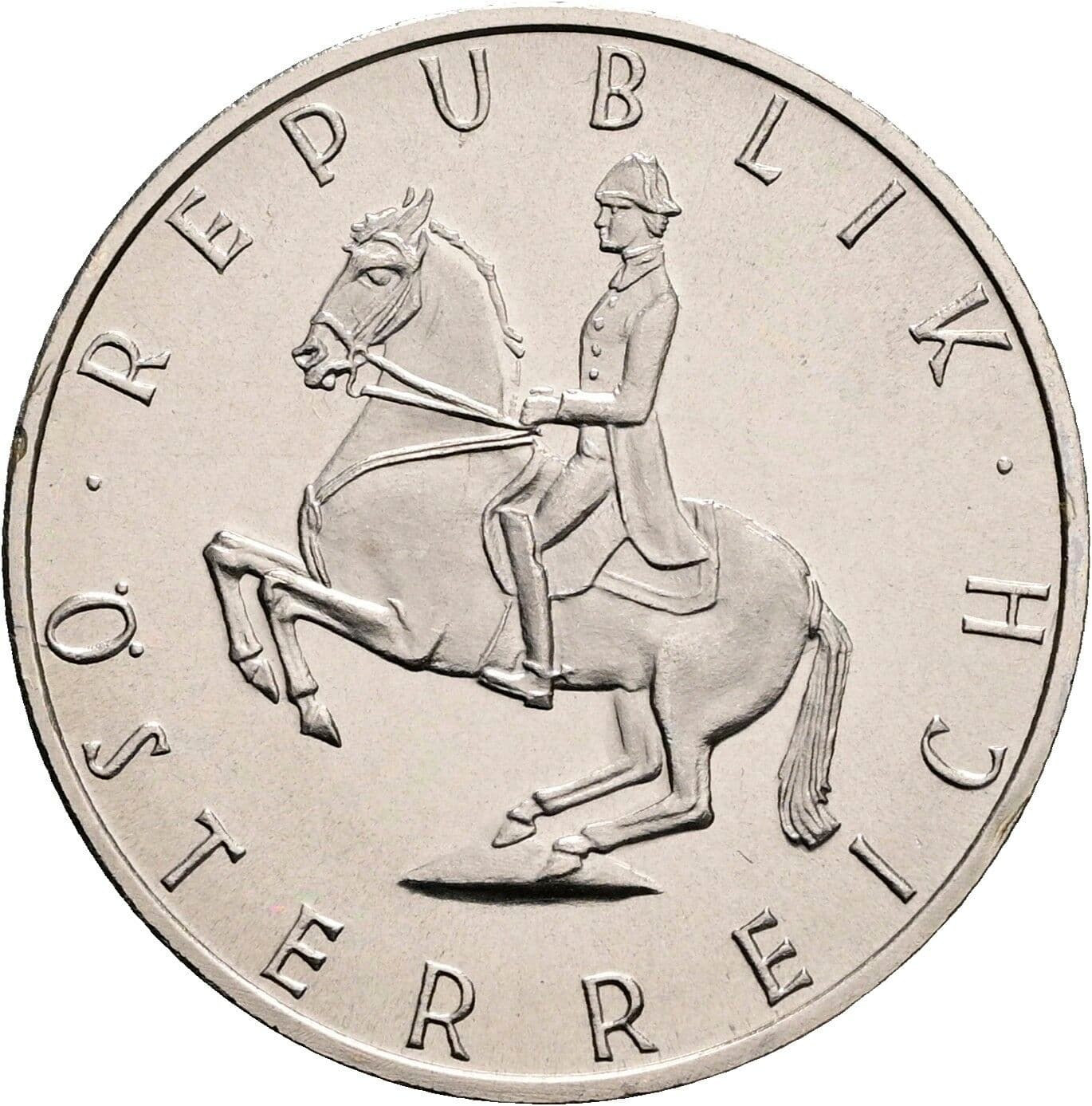 5 Schilling 1971 – Rückseite