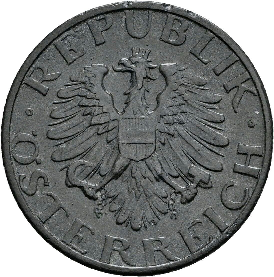 5 Groschen 1957 – Rückseite