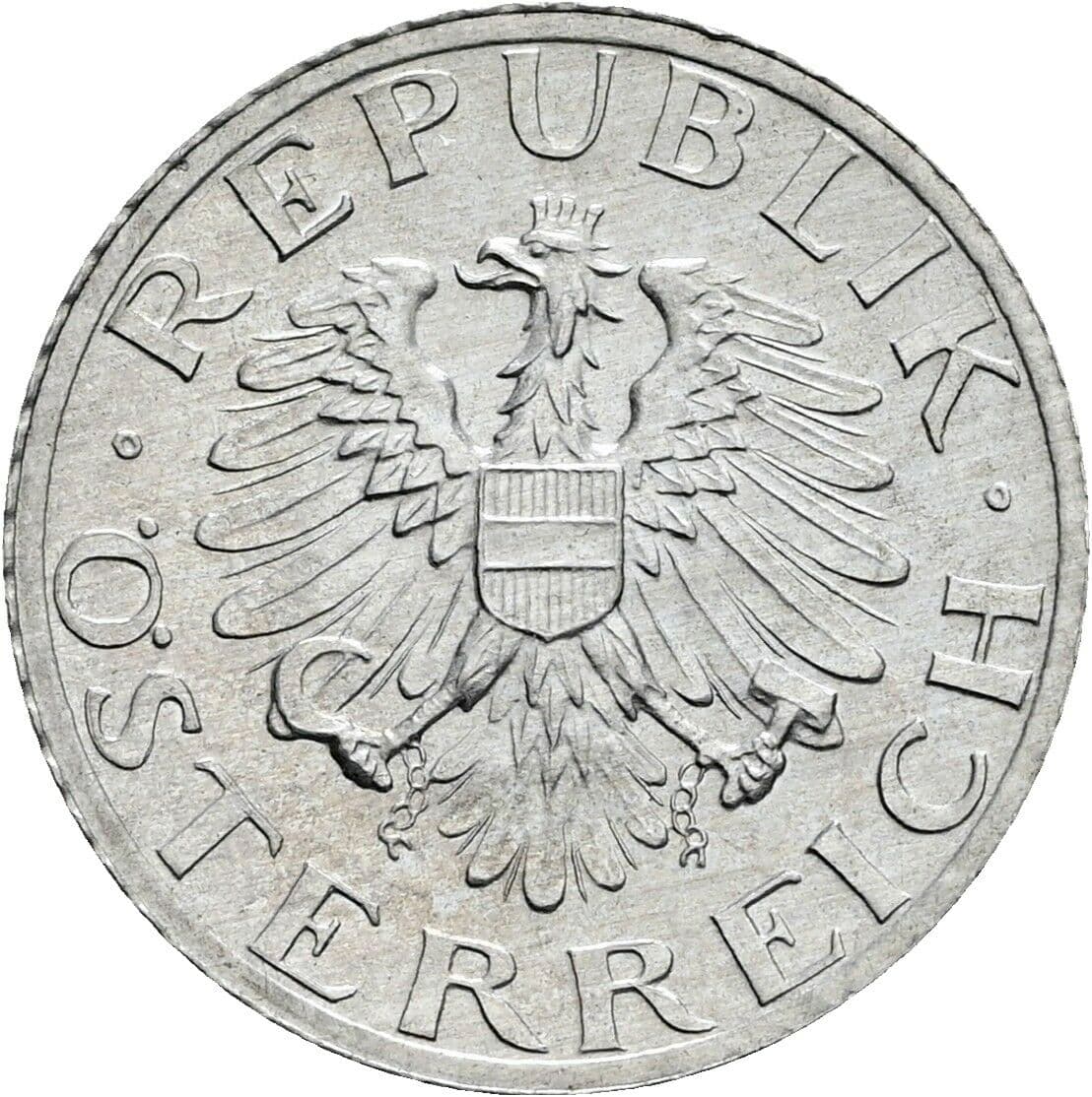 5 Groschen 1982 – Rückseite