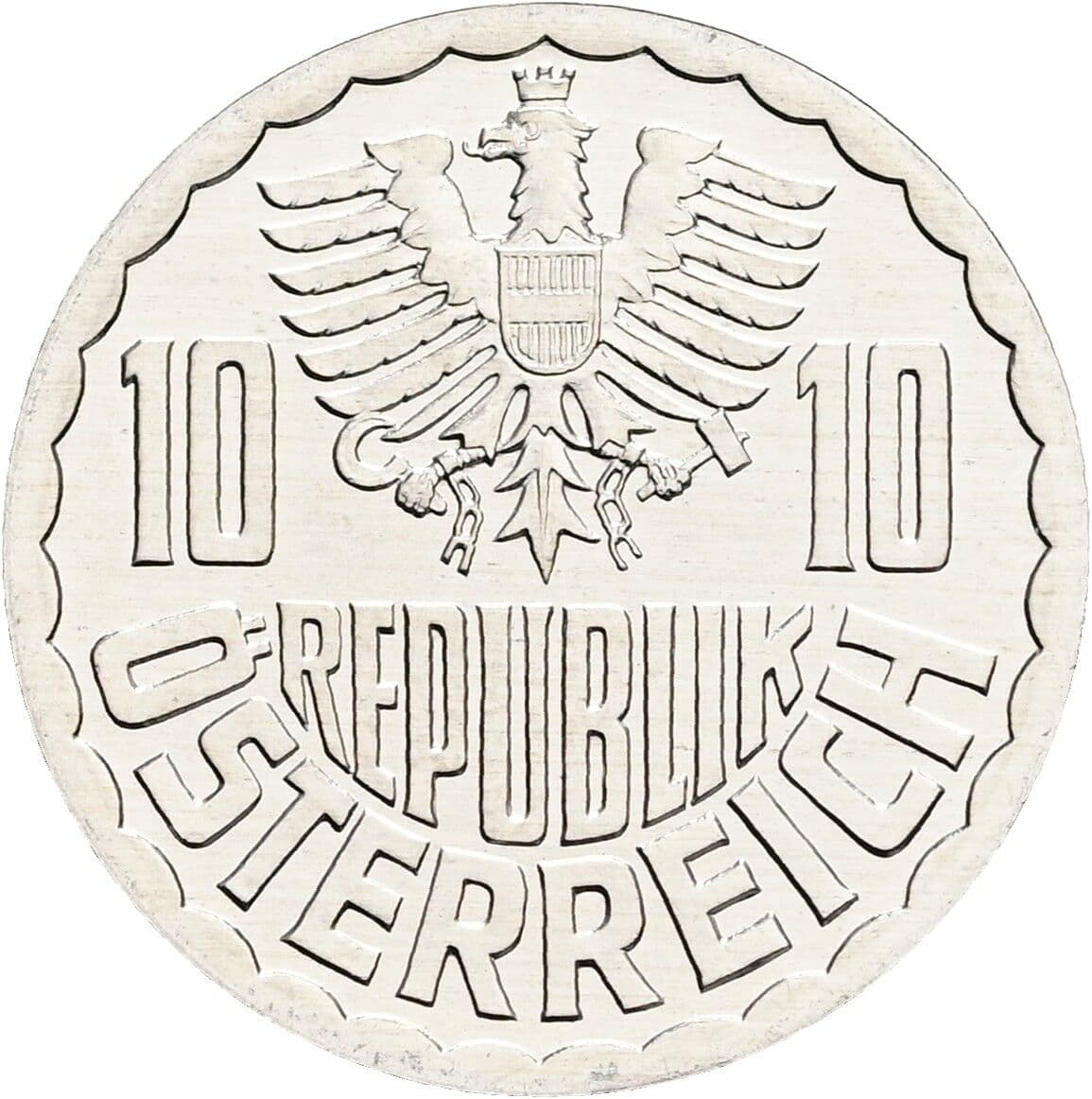 10 Groschen 1993 – Rückseite