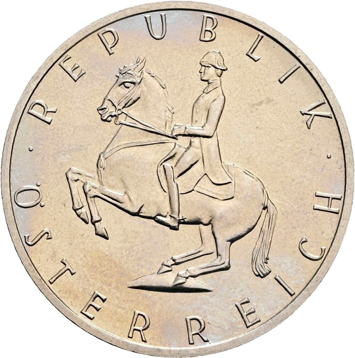 5 Schilling 1992 – Rückseite