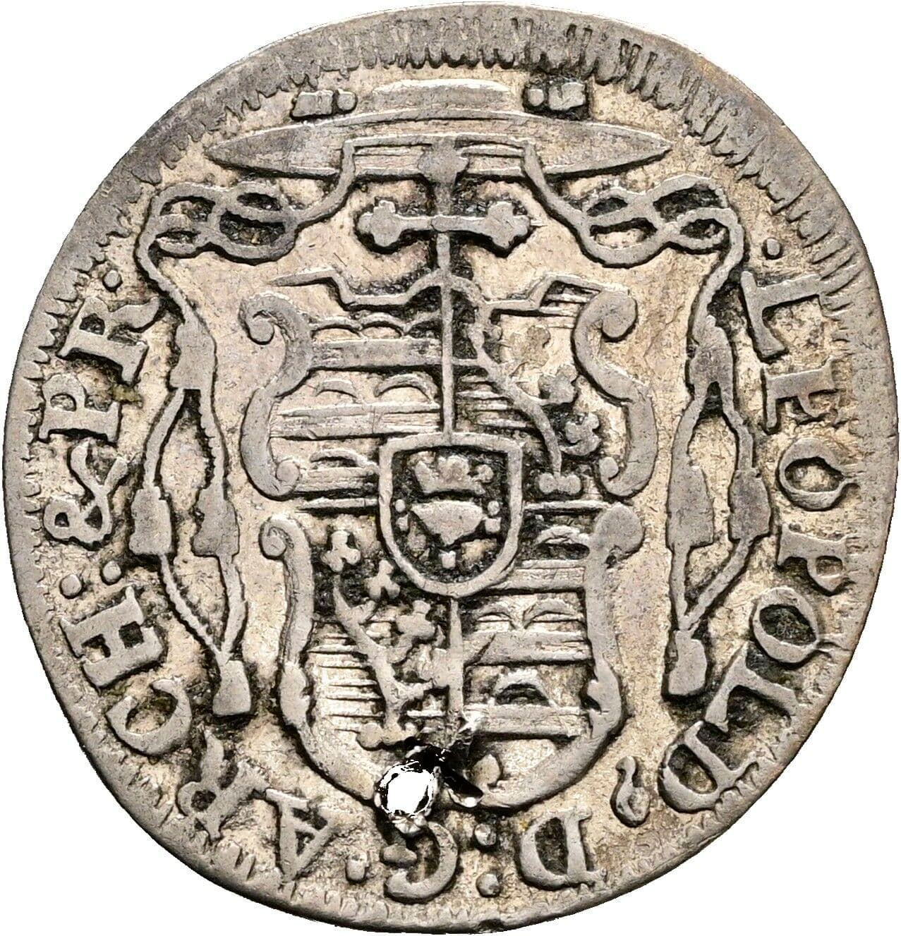 Batzen Leopold Anton Eleutherius Freiherr von Firmian 1727-1744 1730 – Rückseite
