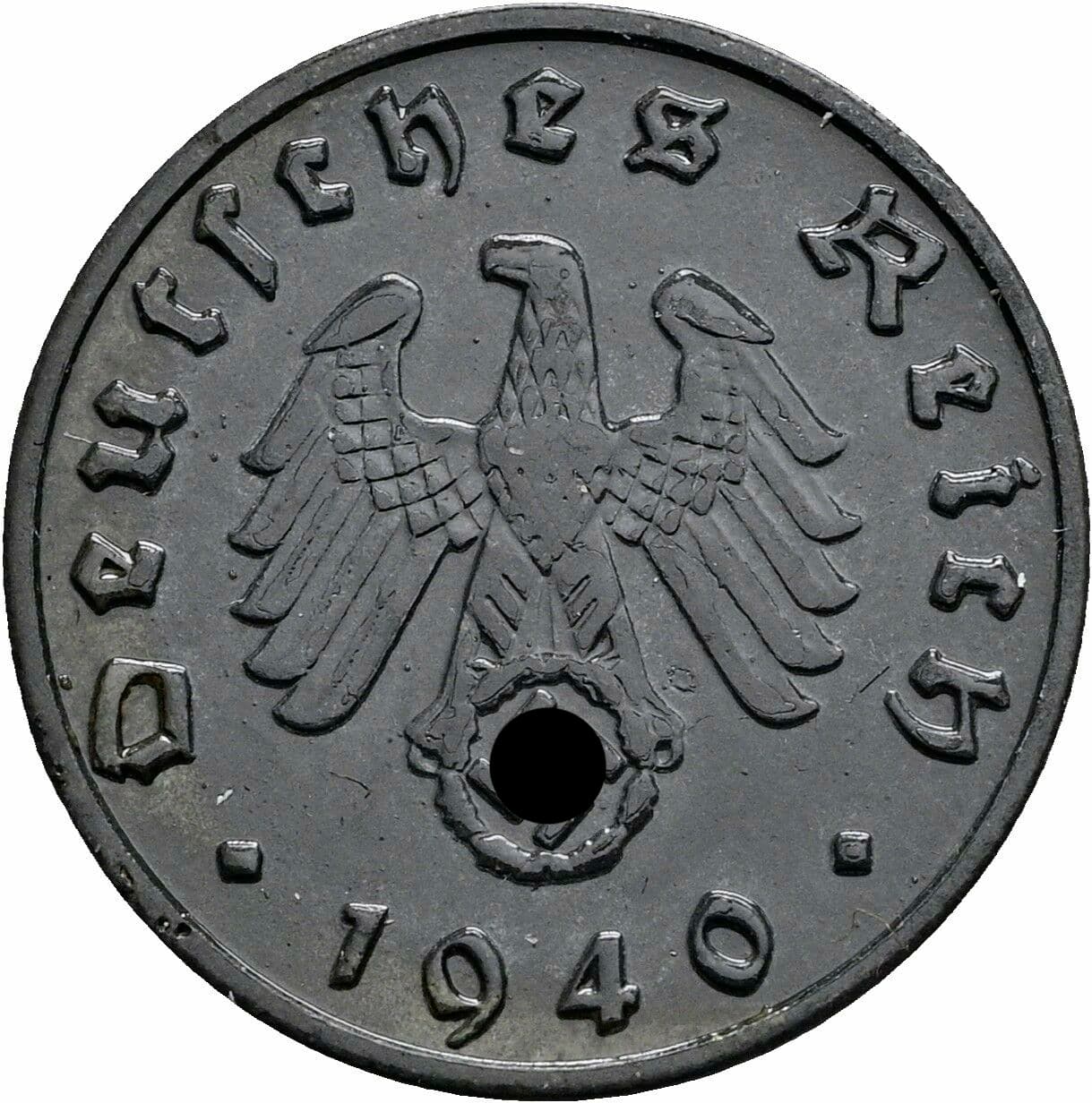 10 Reichspfennig 1940 B – Rückseite