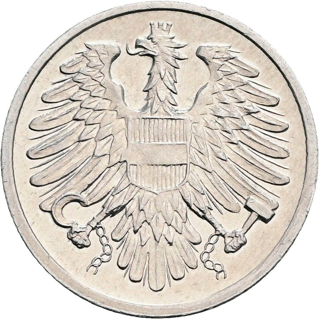 2 Groschen 1978 – Rückseite