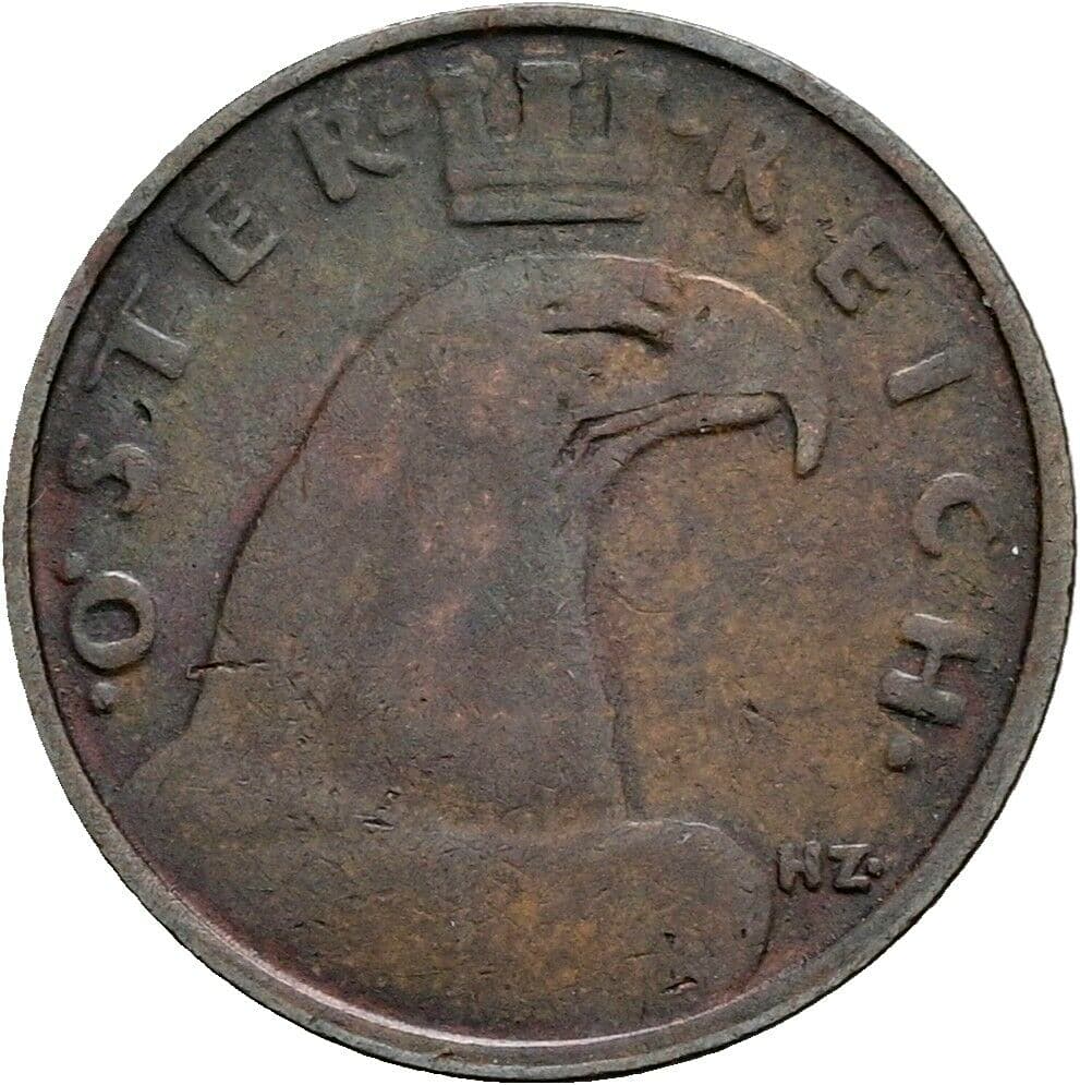 1 Groschen 1927 – Rückseite