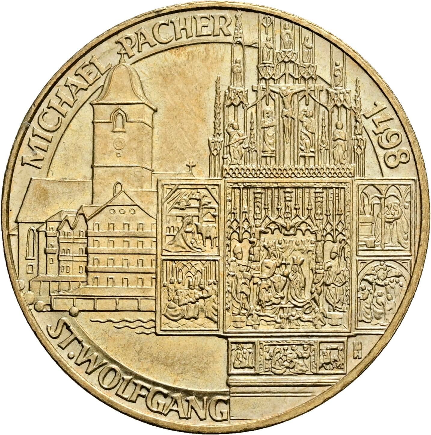 20 Schilling 1998 – Rückseite