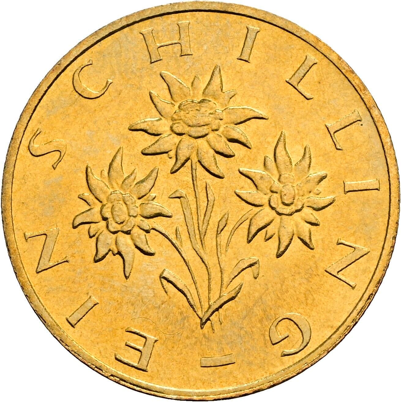1 Schilling 1997 – Rückseite