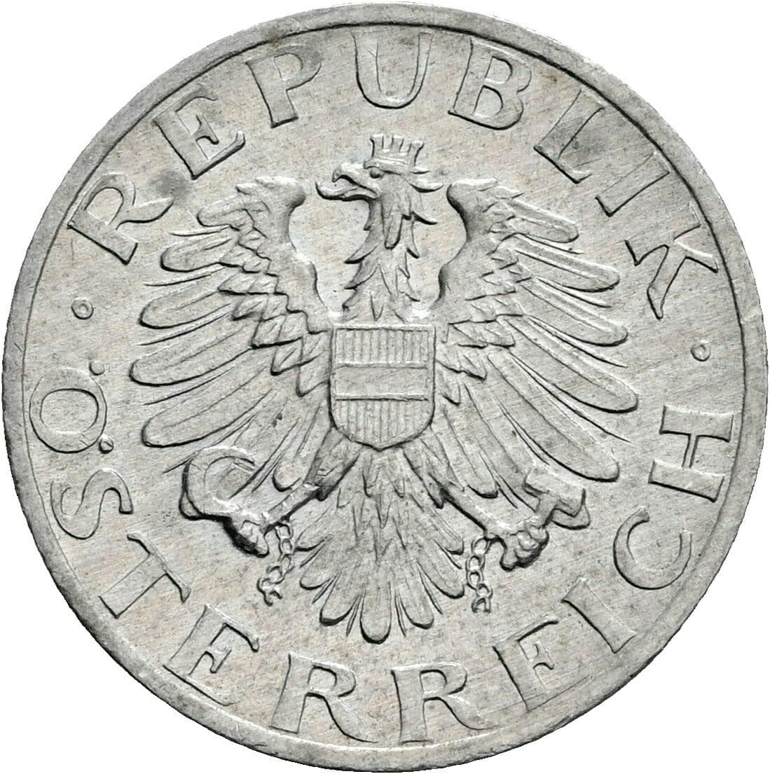 5 Groschen 1985 – Rückseite