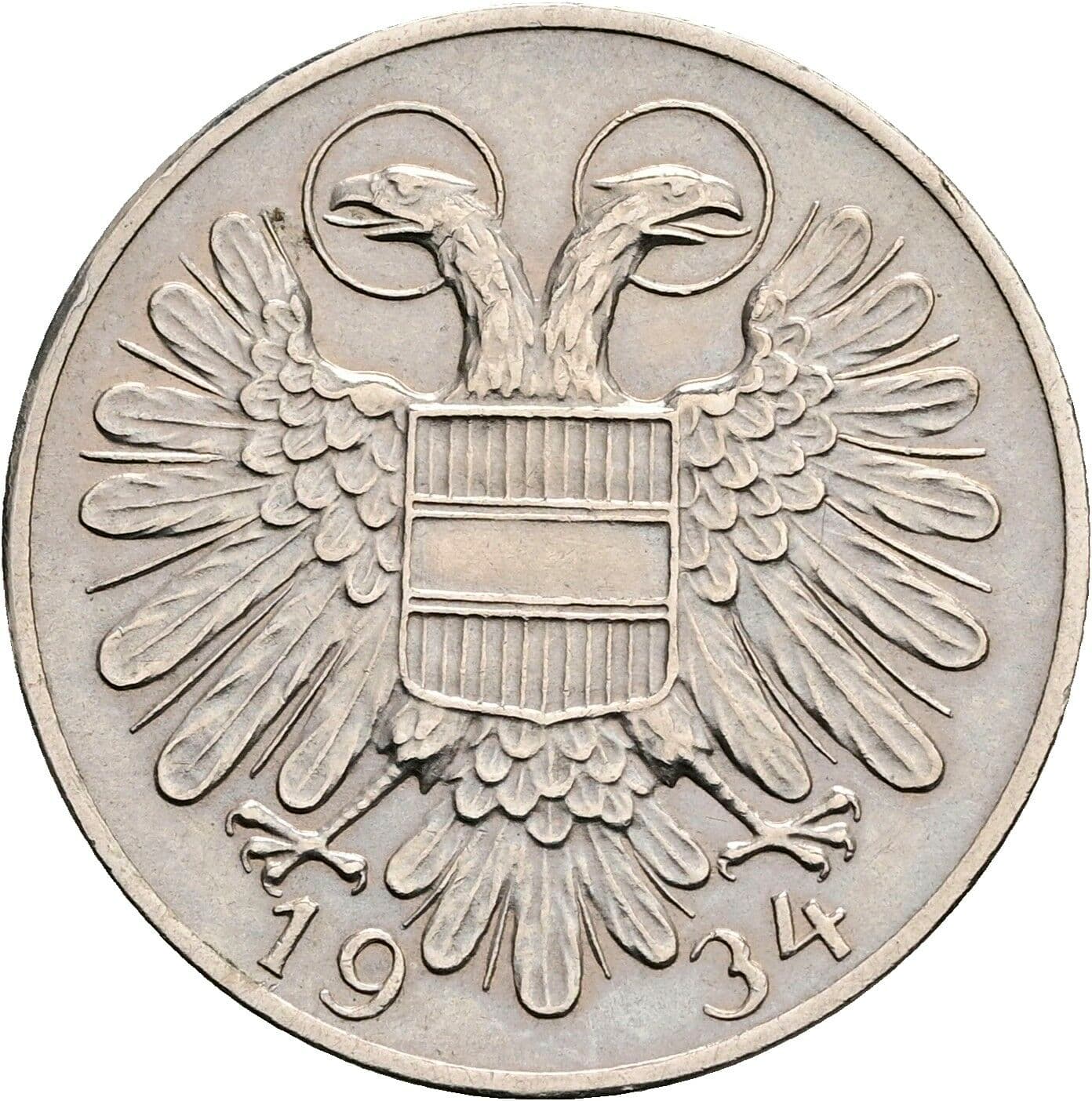 50 Groschen 1934 – Rückseite