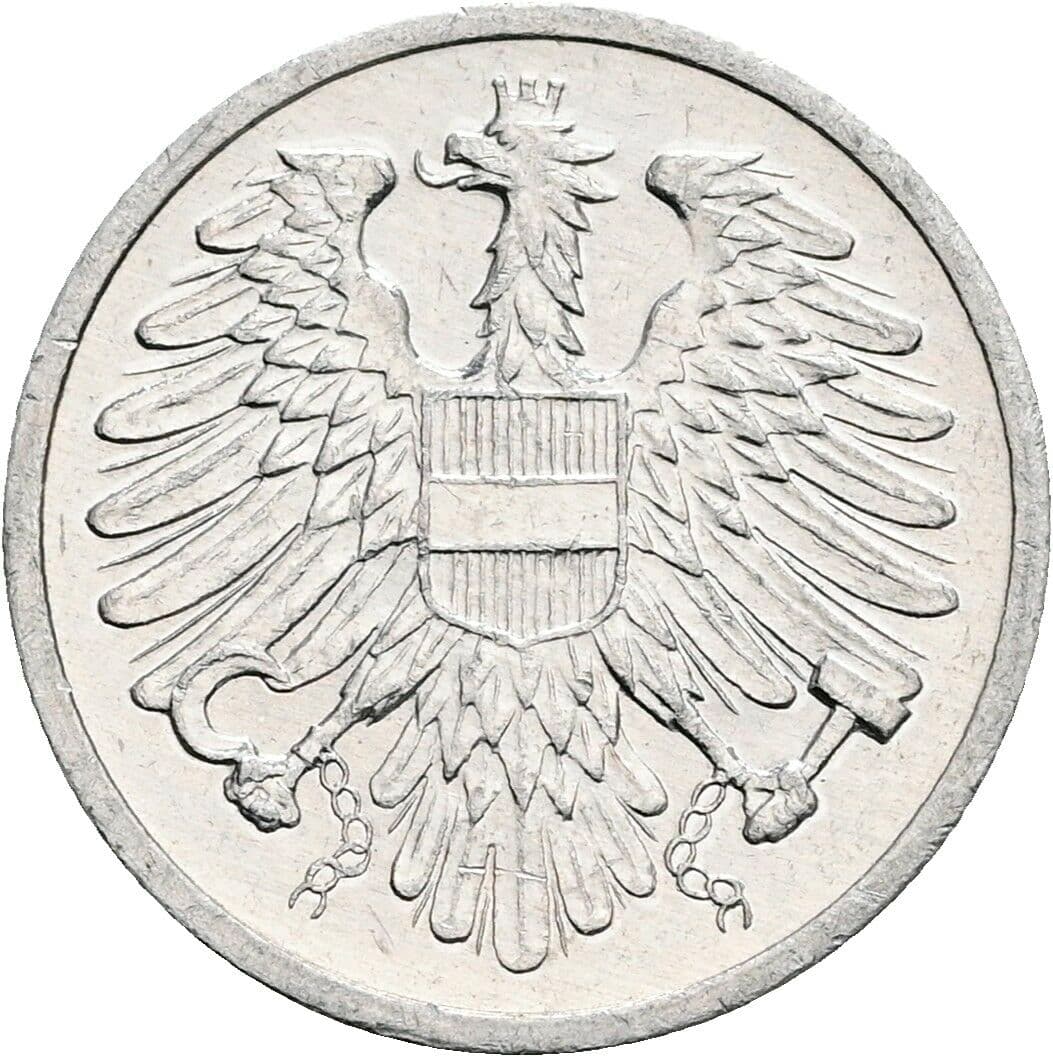 2 Groschen 1989 – Rückseite