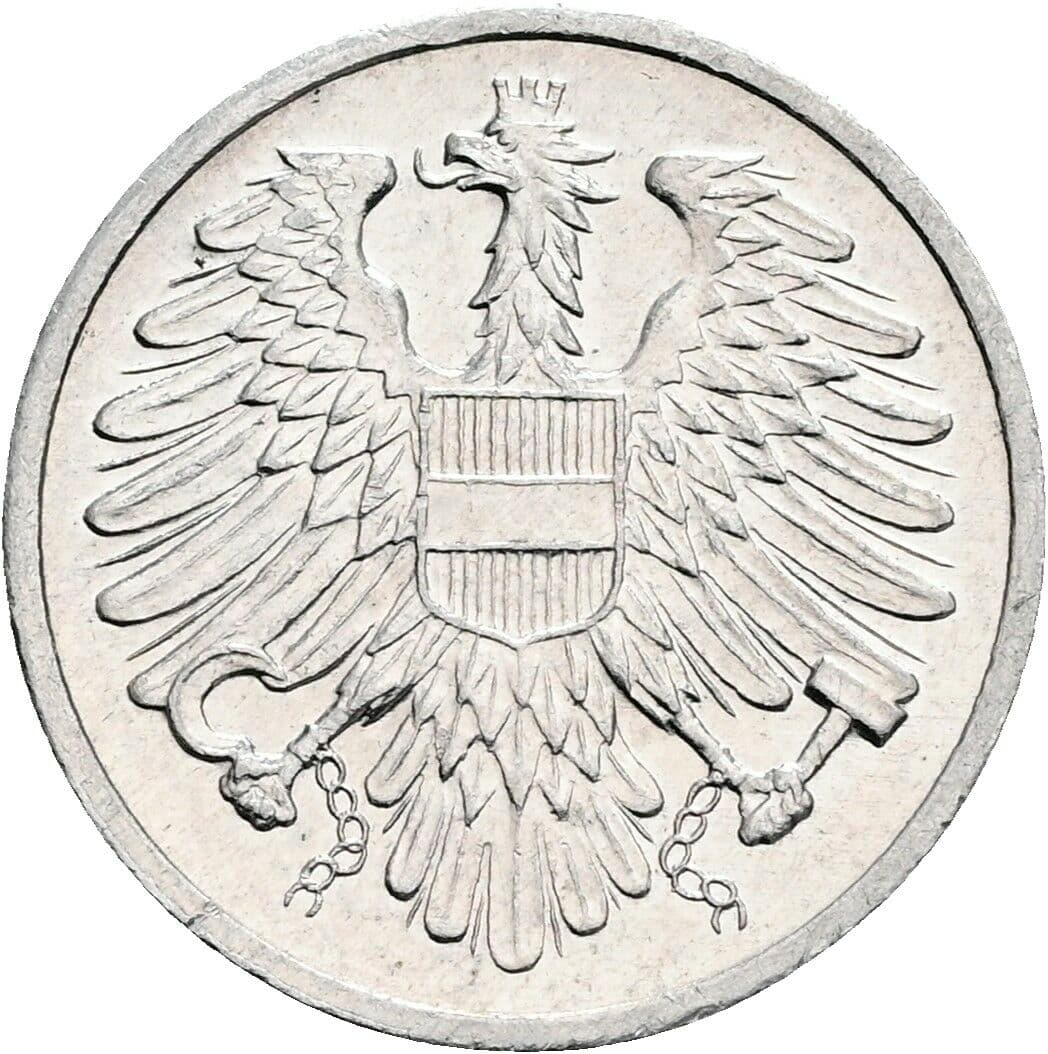 2 Groschen 1982 – Rückseite