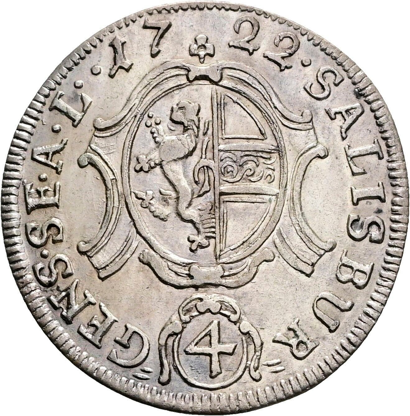 Batzen Franz Anton Fürst von Harrach 1709-1727 1722 – Vorderseite