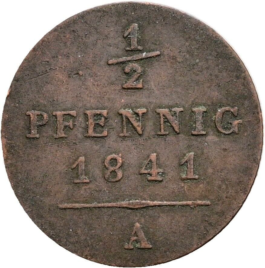 1/2 Pfennig
