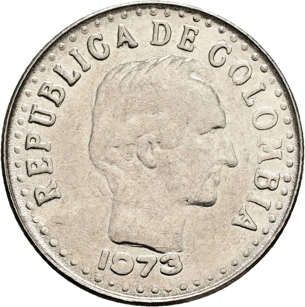 10 Centavos 1973 – Vorderseite